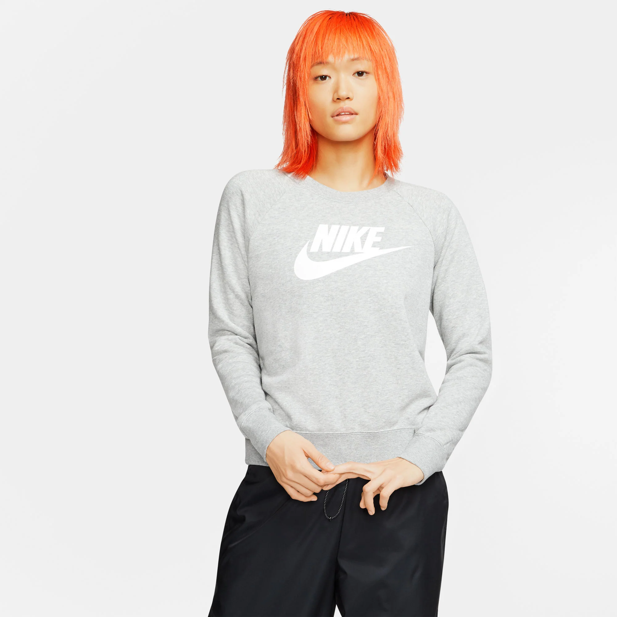 Nike Essential Women's Swoosh Fleece Crew Sweater