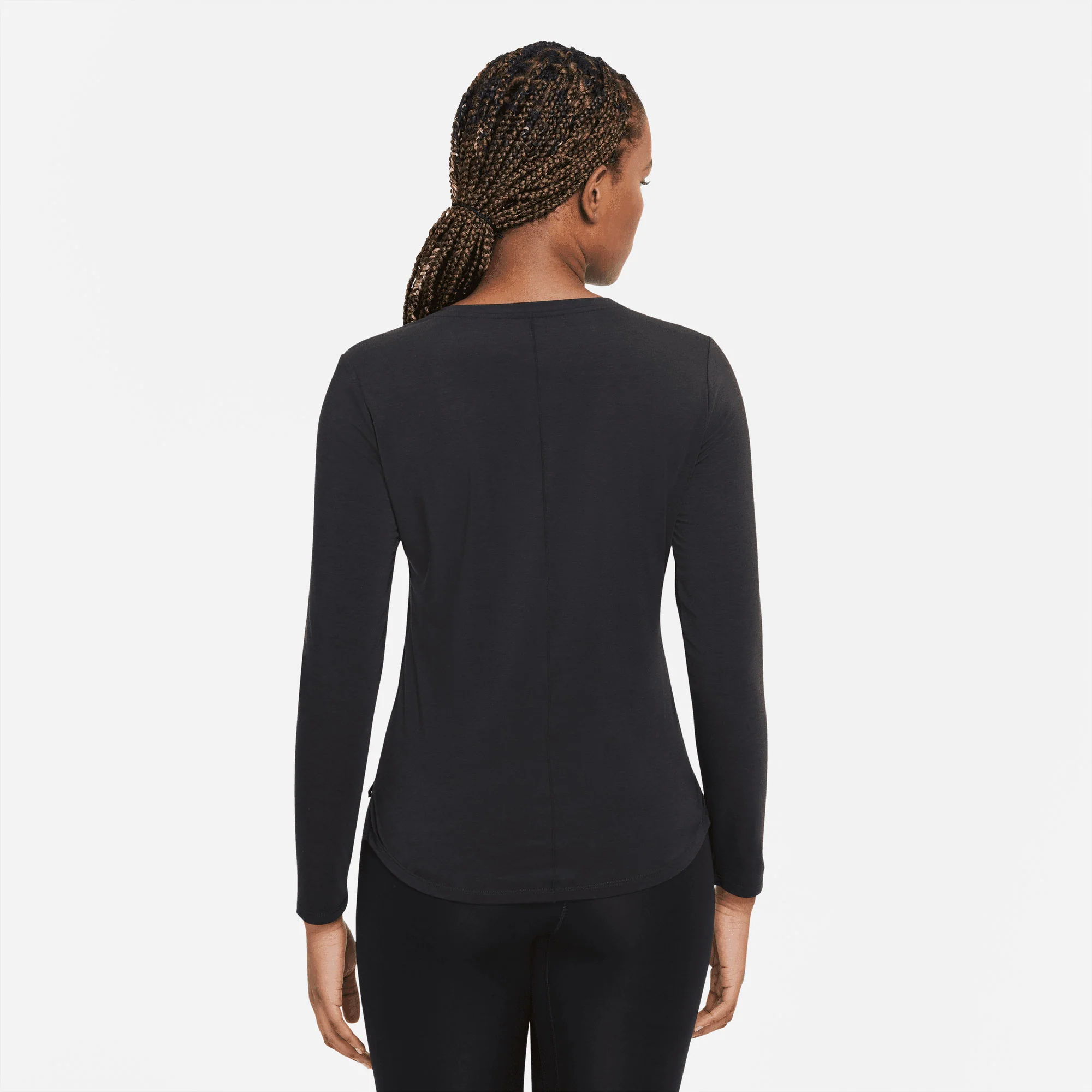 Nike One Luxe Dri-Fit Women's Stardard Fit Long-Sleeve Top - Image 2