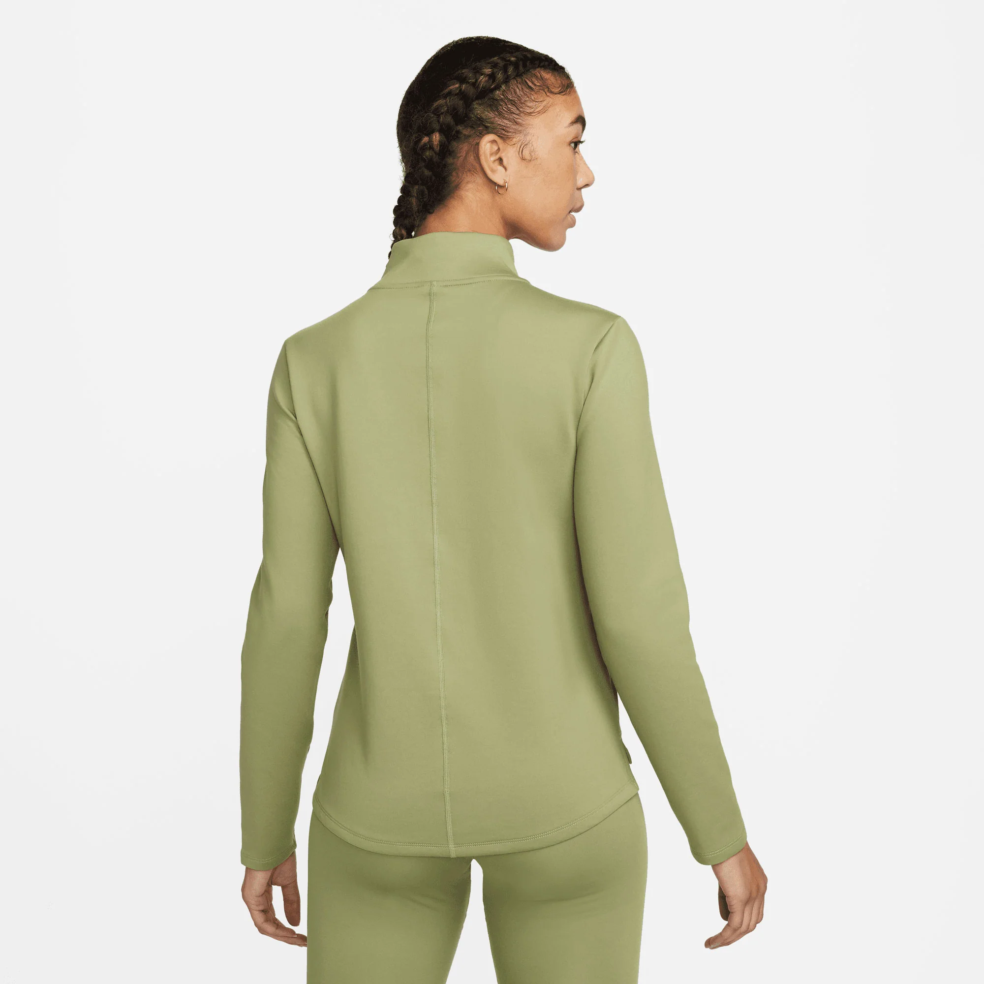 Nike One Therma-FIT Women's Long-Sleeve Half-Zip Top - Image 2