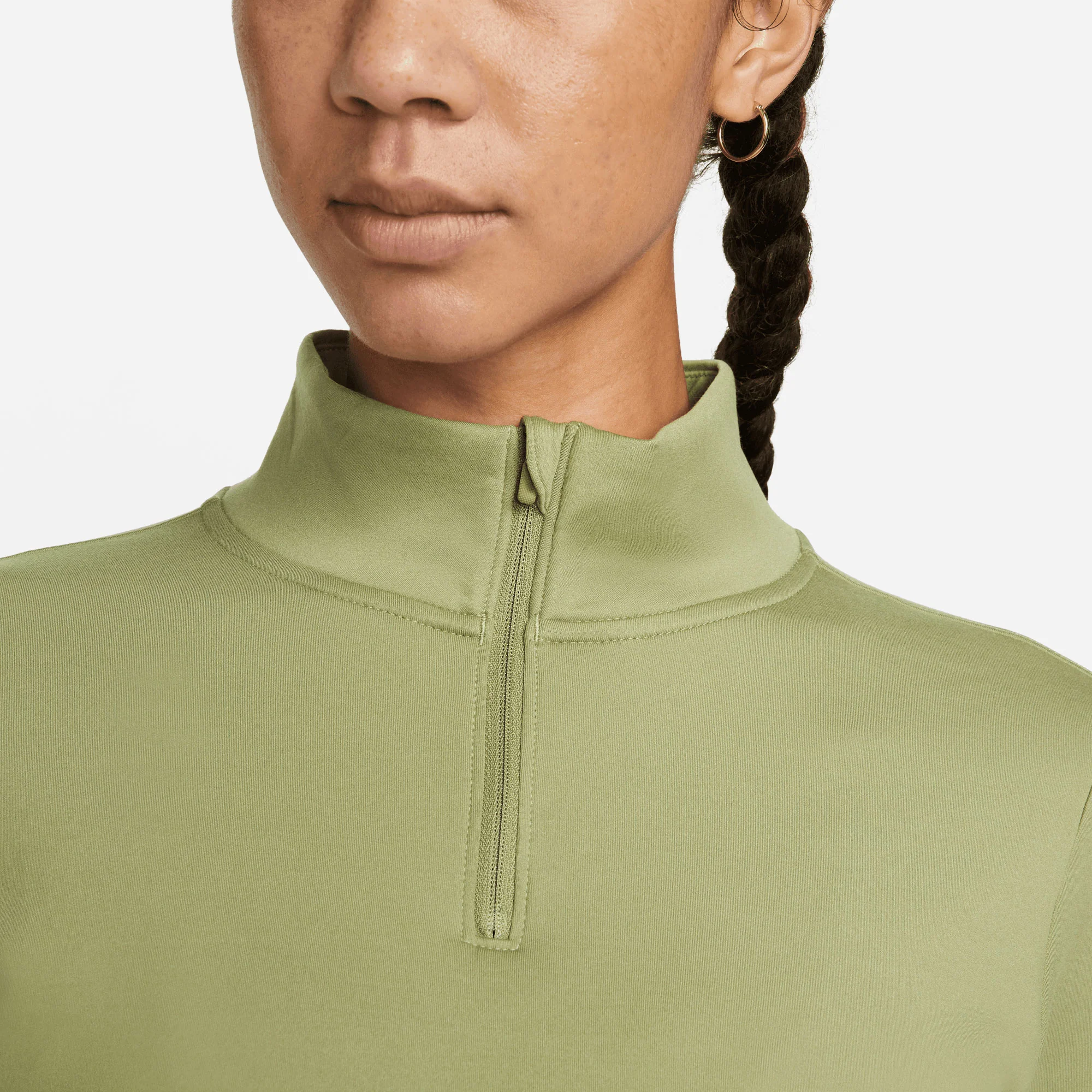 Nike One Therma-FIT Women's Long-Sleeve Half-Zip Top - Image 3