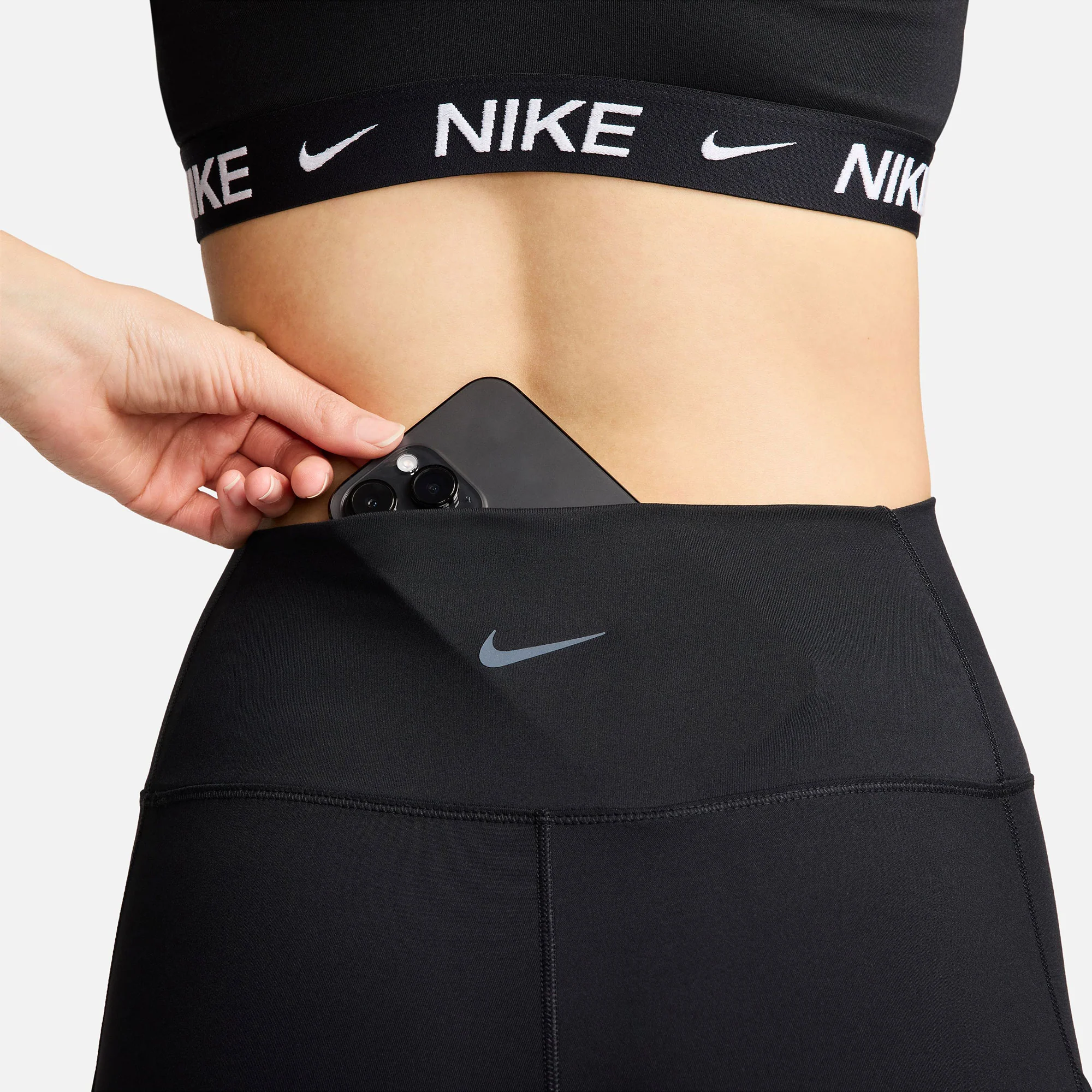Nike One Women's Dri-FIT High-Waisted 7/8 Leggings (with pockets) - Image 6
