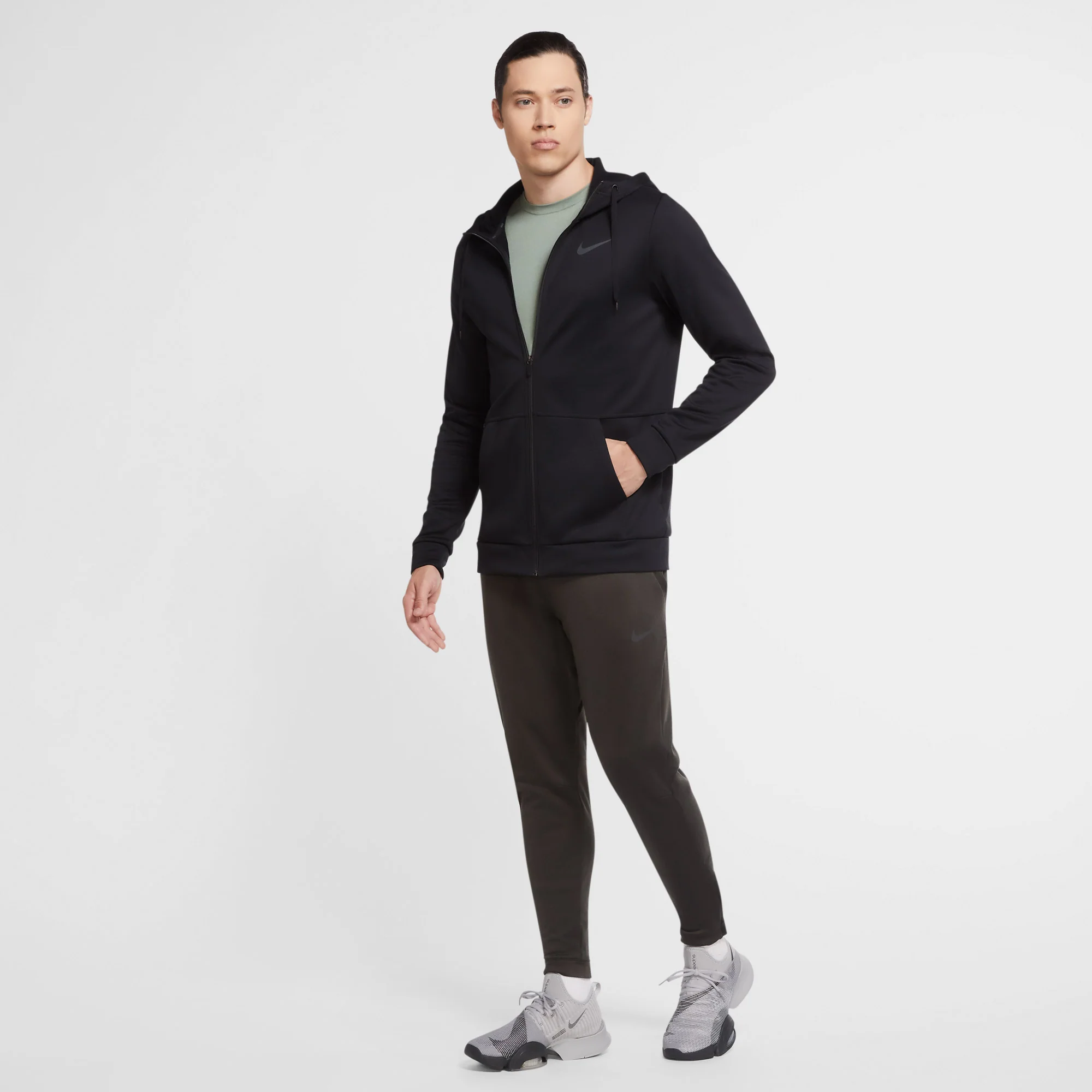 Nike Therma Men's Full-Zip Training Hoodie - Image 3