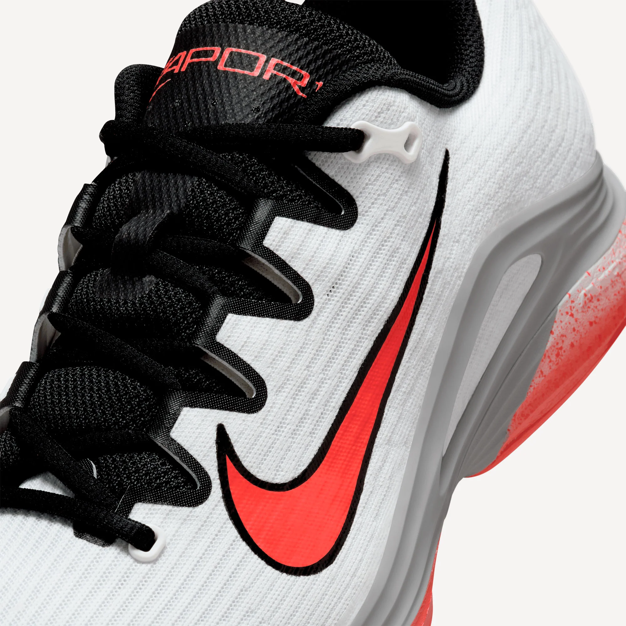 Nike Vapor 12 Hot Lava Men's Hard Court Tennis Shoes - Image 7