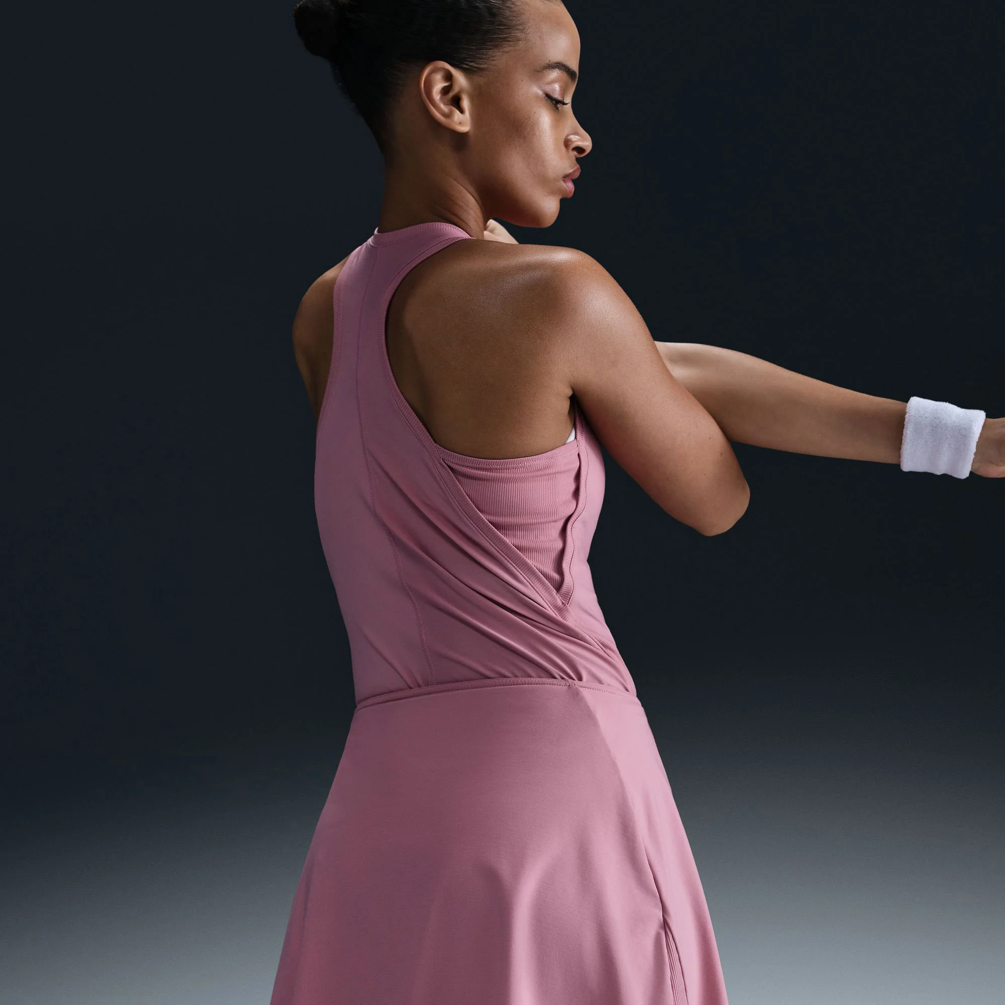 Nike Victory Women's Dri-FIT Mid-Rise Flouncy Tennis Skirt - Image 4