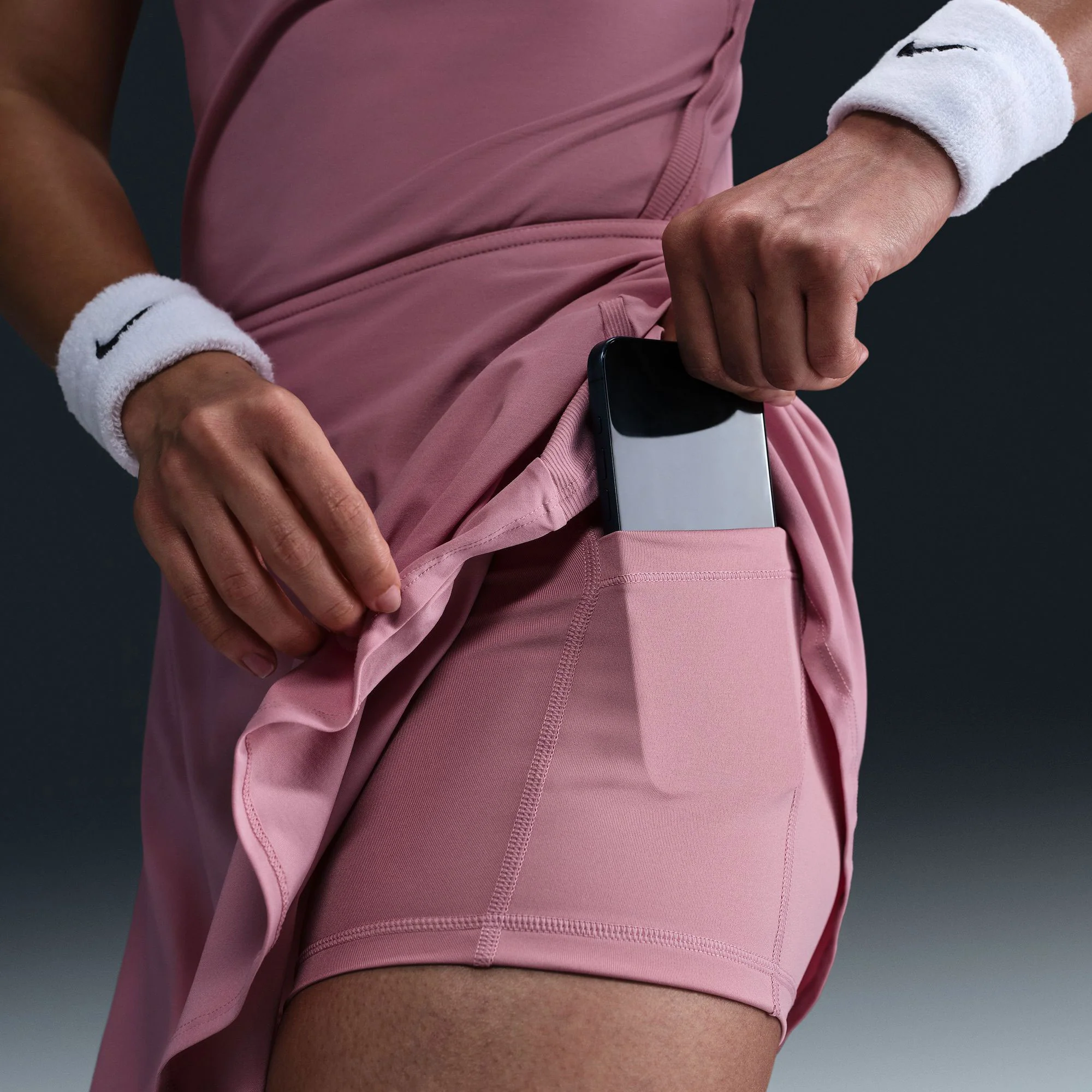 Nike Victory Women's Dri-FIT Mid-Rise Flouncy Tennis Skirt - Image 7