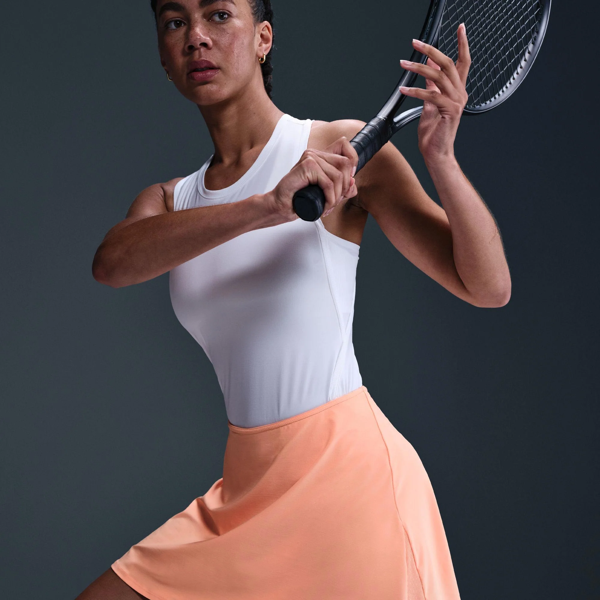 Nike Victory Women's Dri-FIT Mid-Rise Flouncy Tennis Skirt - Image 5