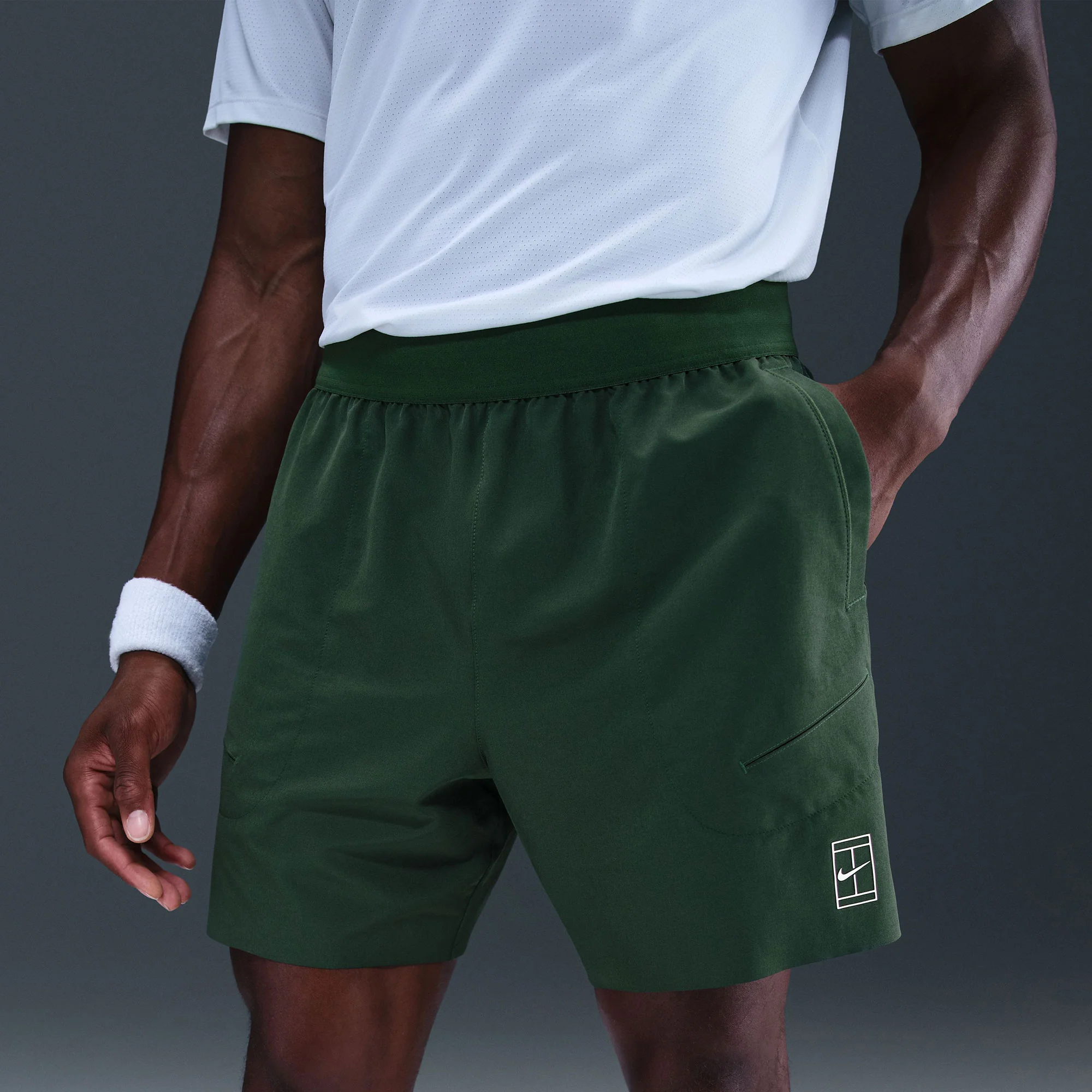 NikeCourt Advantage Men's Dri-FIT 6-Inch Tennis Shorts - Image 3