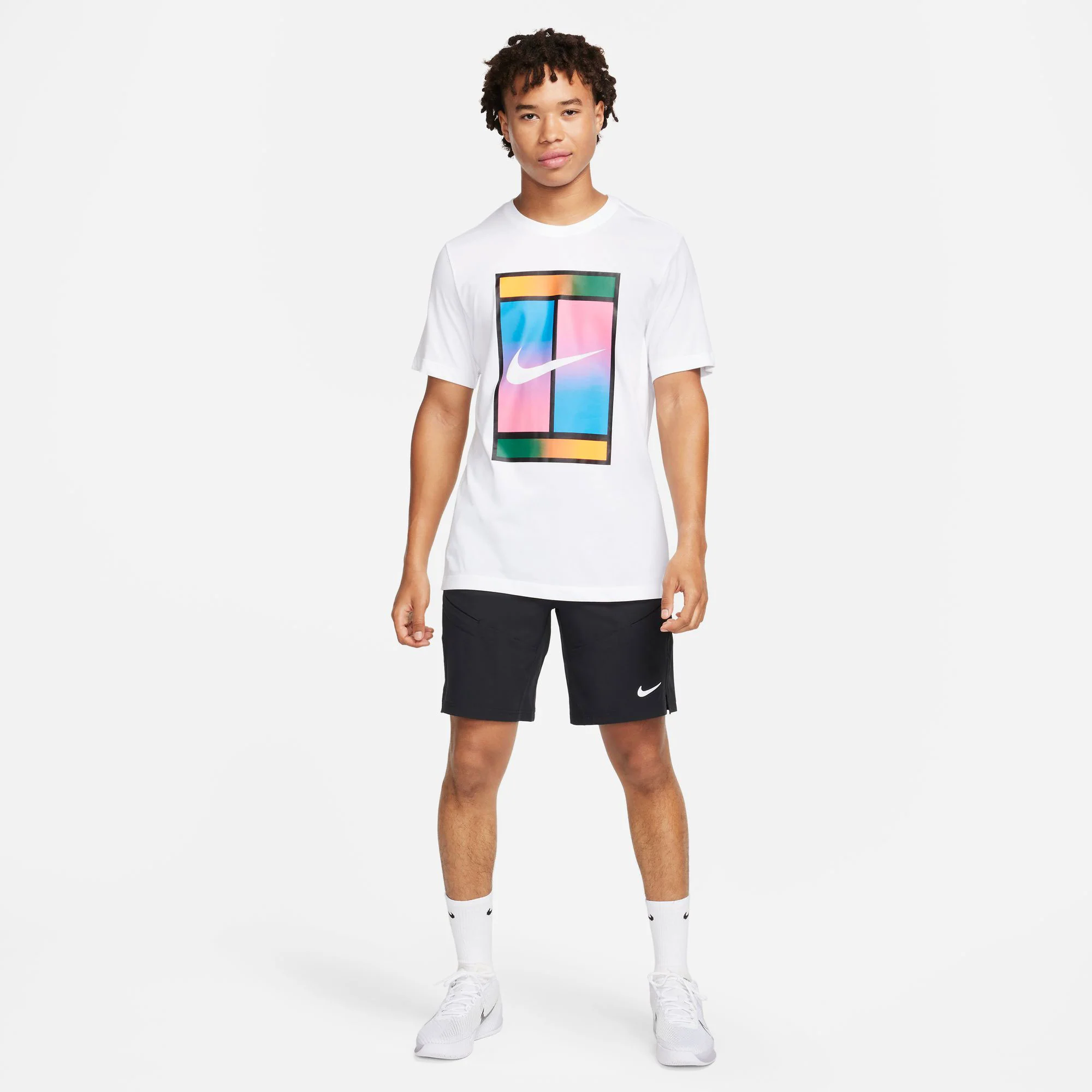 NikeCourt Advantage Men's Dri-FIT 9-Inch Tennis Shorts - Image 8