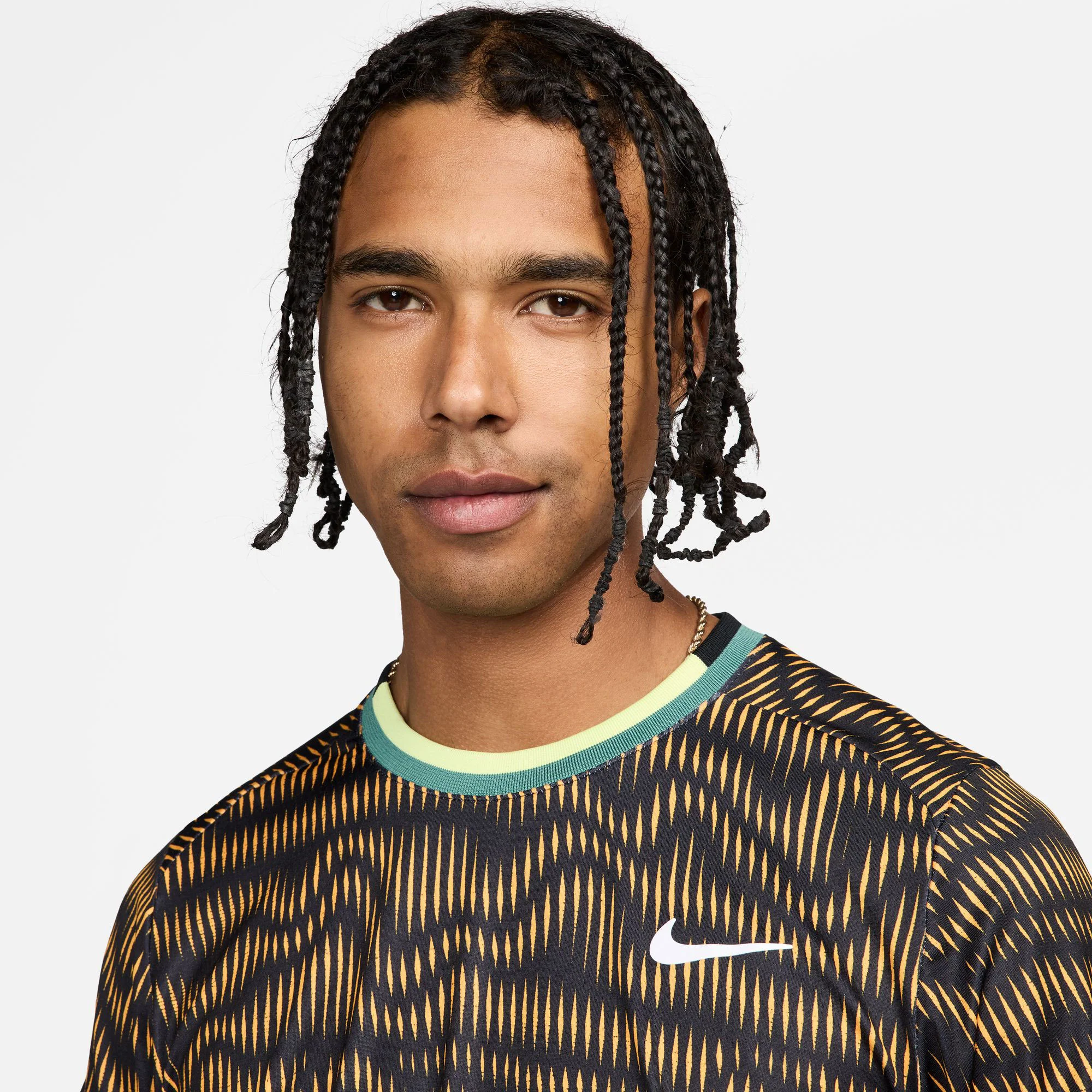 NikeCourt Advantage Men's Dri-FIT Printed Tennis Shirt - Image 3