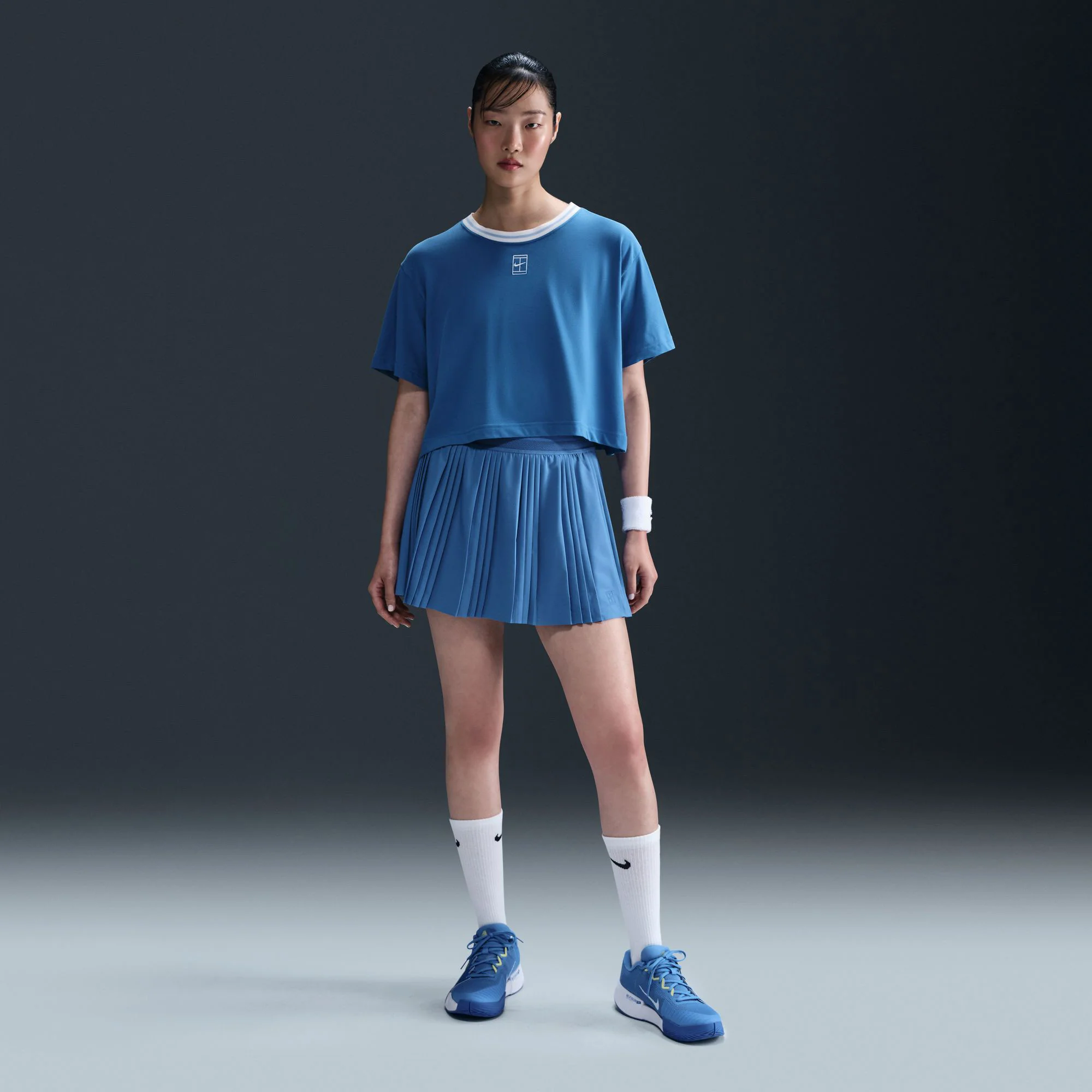 NikeCourt Advantage Women's Dri-FIT High-Waisted Pleated Tennis Skirt