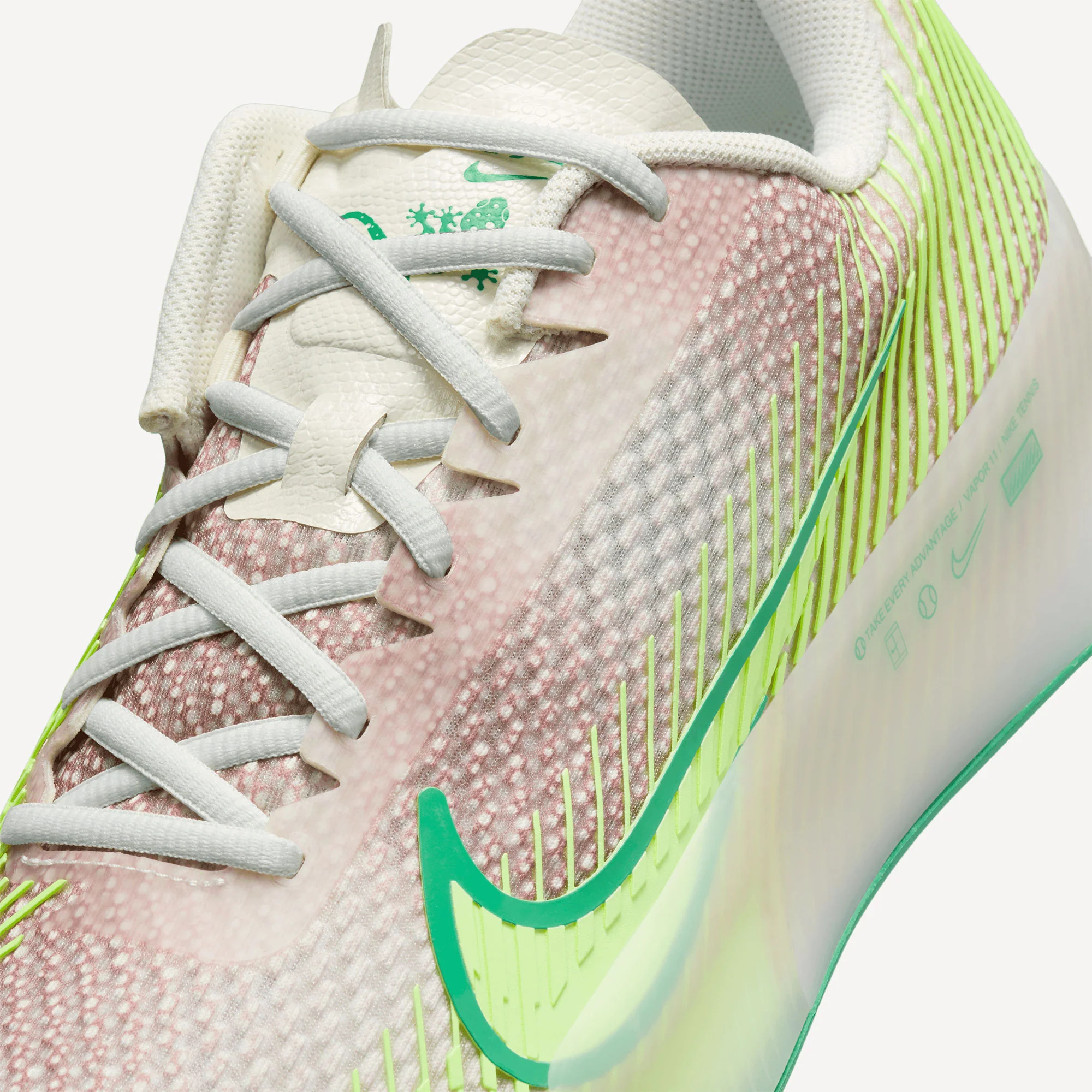 NikeCourt Air Zoom Vapor 11 Premium Men's Hard Court Tennis Shoes - Image 7