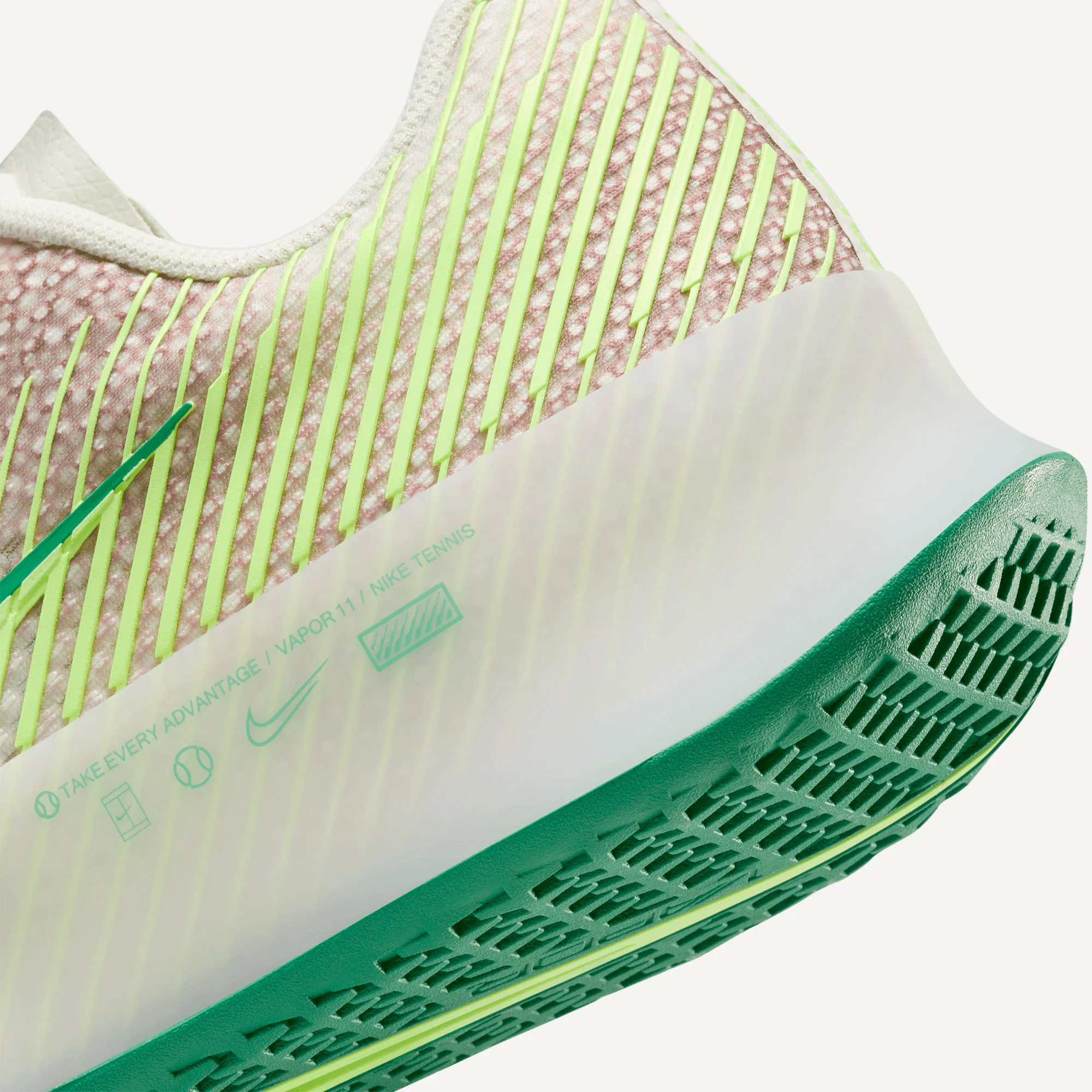 NikeCourt Air Zoom Vapor 11 Premium Men's Hard Court Tennis Shoes - Image 8