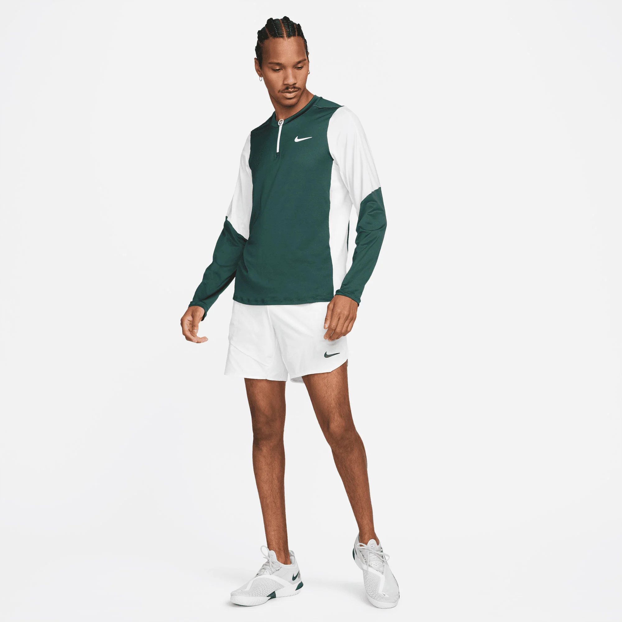 NikeCourt Dri-FIT Advantage Men's Half-Zip Tennis Shirt - Image 4