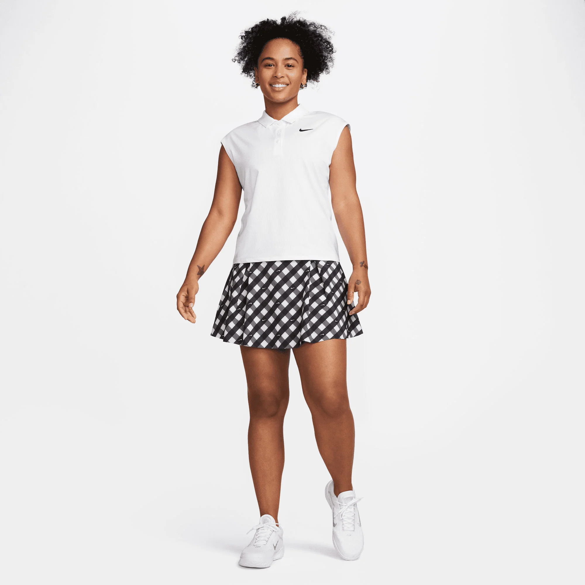 NikeCourt Dri-FIT Advantage Women's Regular Printed Tennis Skirt - Image 7
