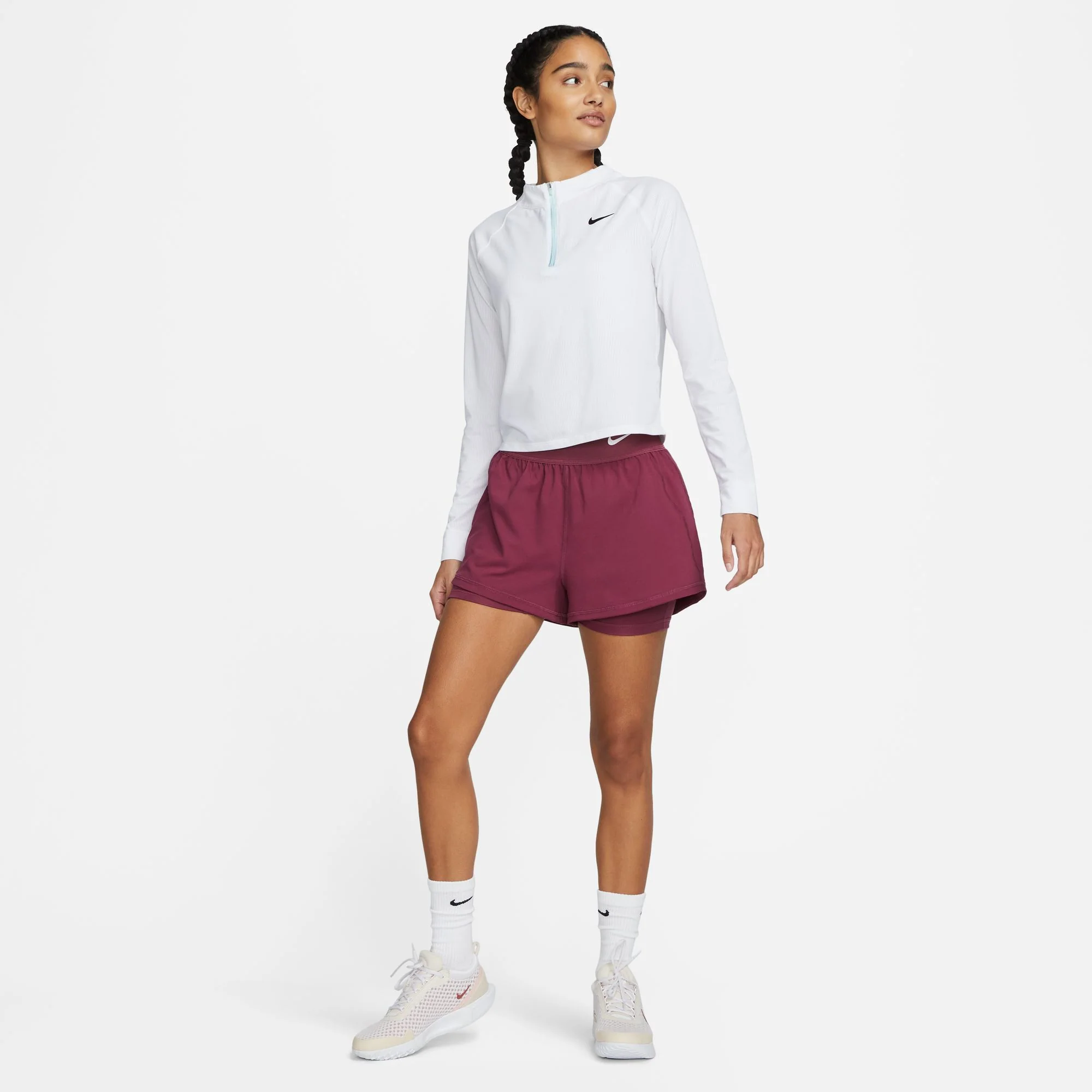 NikeCourt Dri-FIT Advantage Women's Tennis Shorts - Image 6