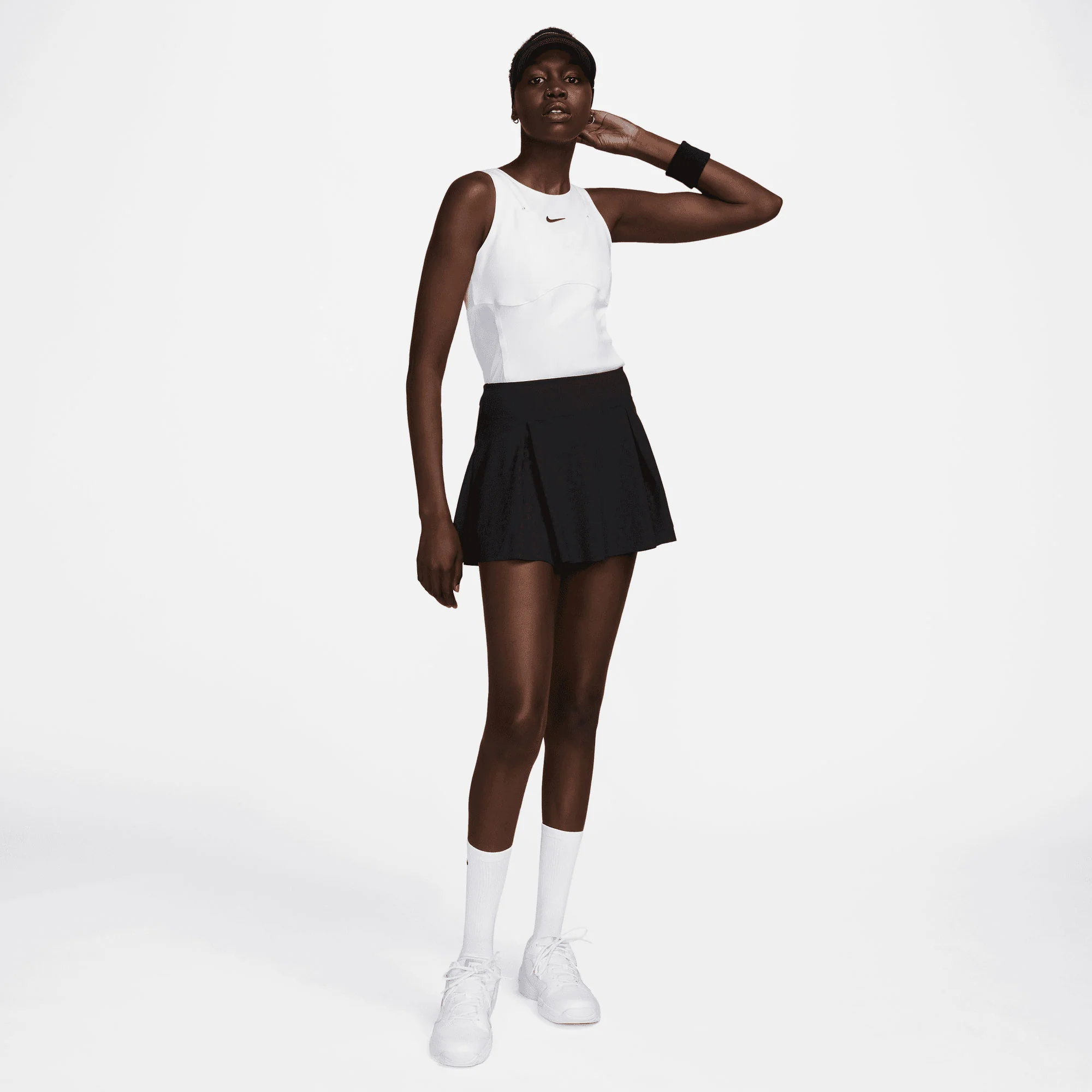NikeCourt Dri-FIT Club Women's Printed Tennis Skirt - Image 6