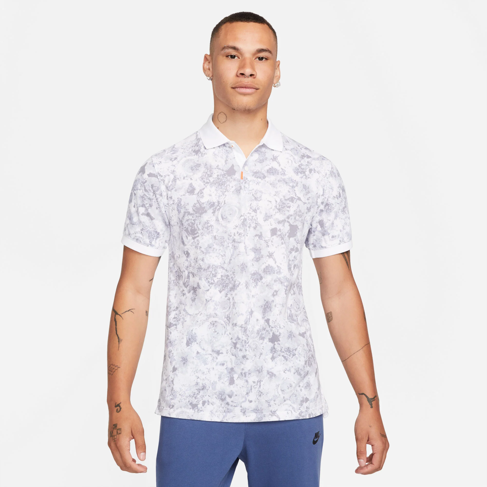 NikeCourt Dri-FIT Heritage London Men's Printed Tennis Polo