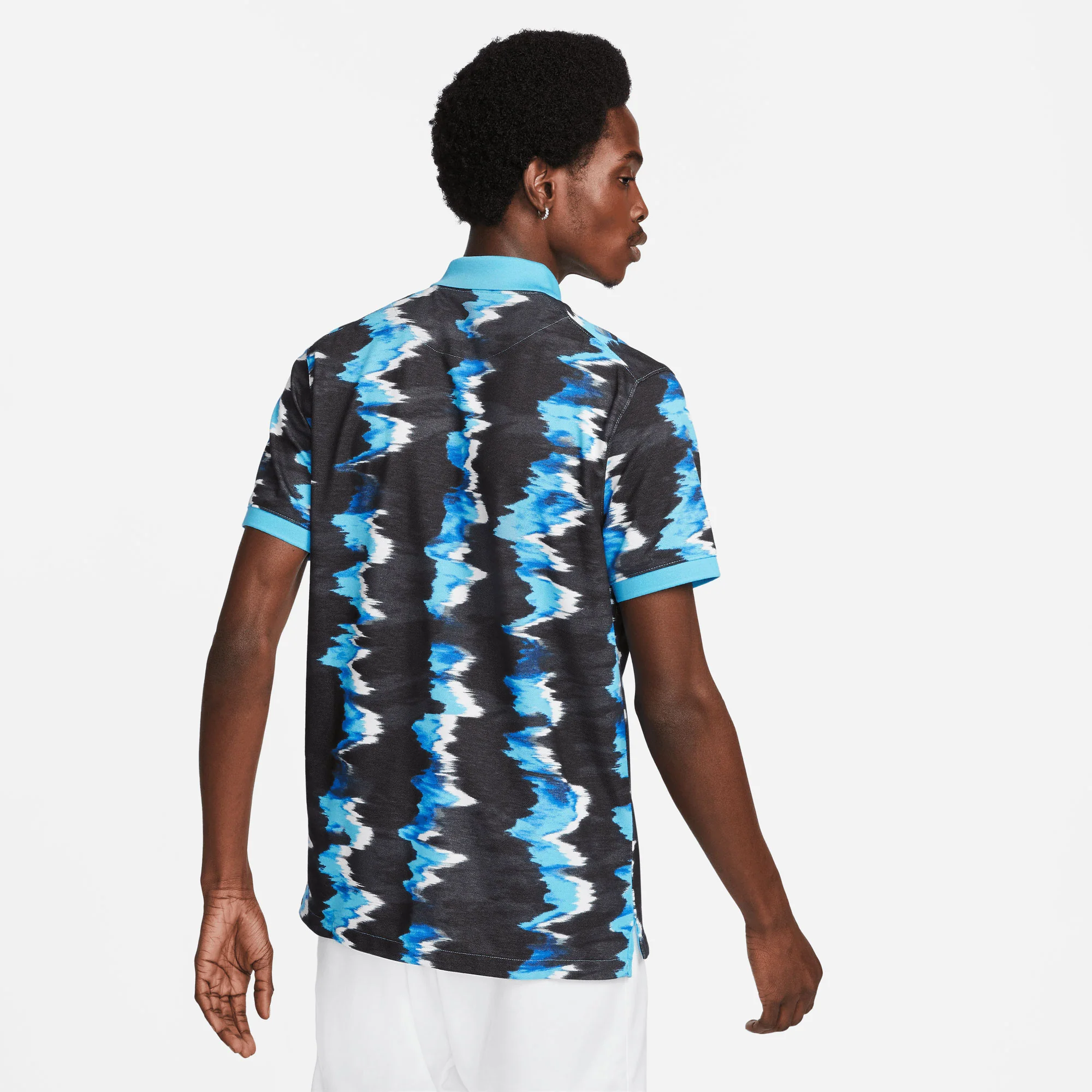 NikeCourt Dri-FIT Heritage Men's Slim-Fit Printed Tennis Polo - Image 2