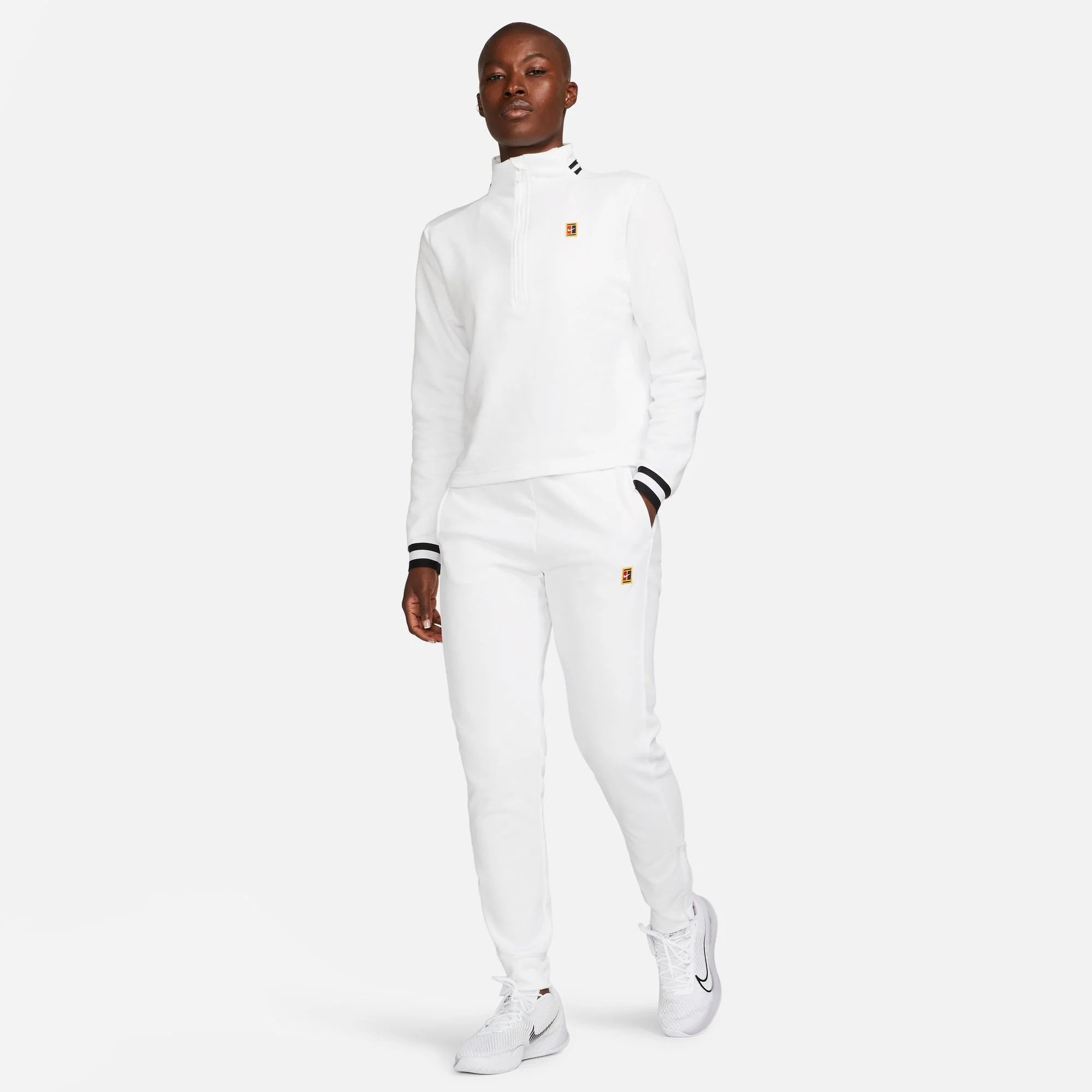 NikeCourt Dri-FIT Heritage Women's Fleece Tennis Pants - Image 5