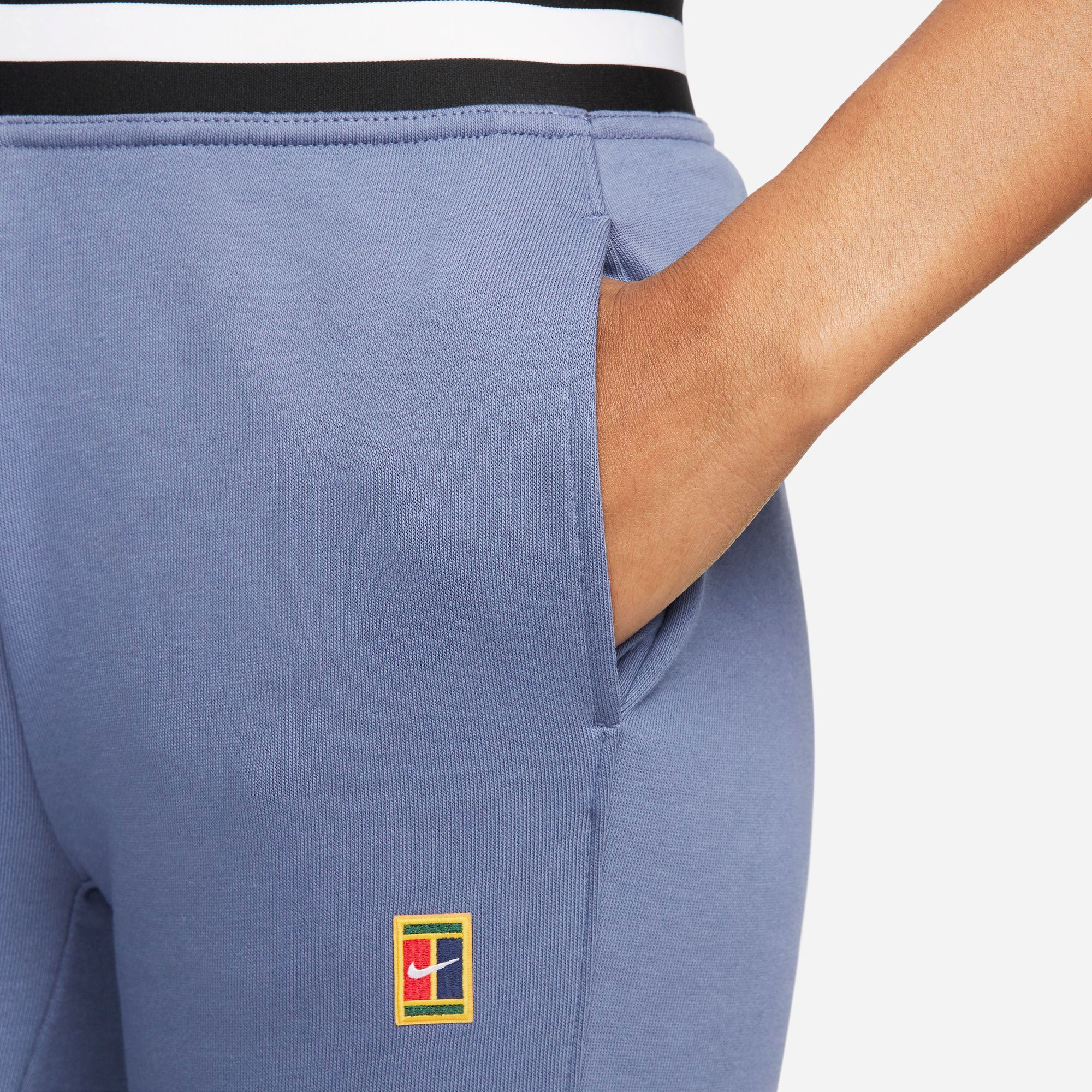 NikeCourt Dri-FIT Heritage Women's Fleece Tennis Pants - Image 3