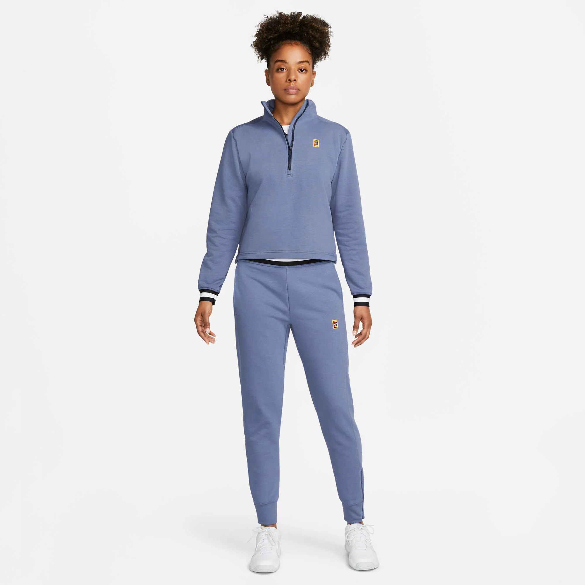 NikeCourt Dri-FIT Heritage Women's Fleece Tennis Top - Image 6