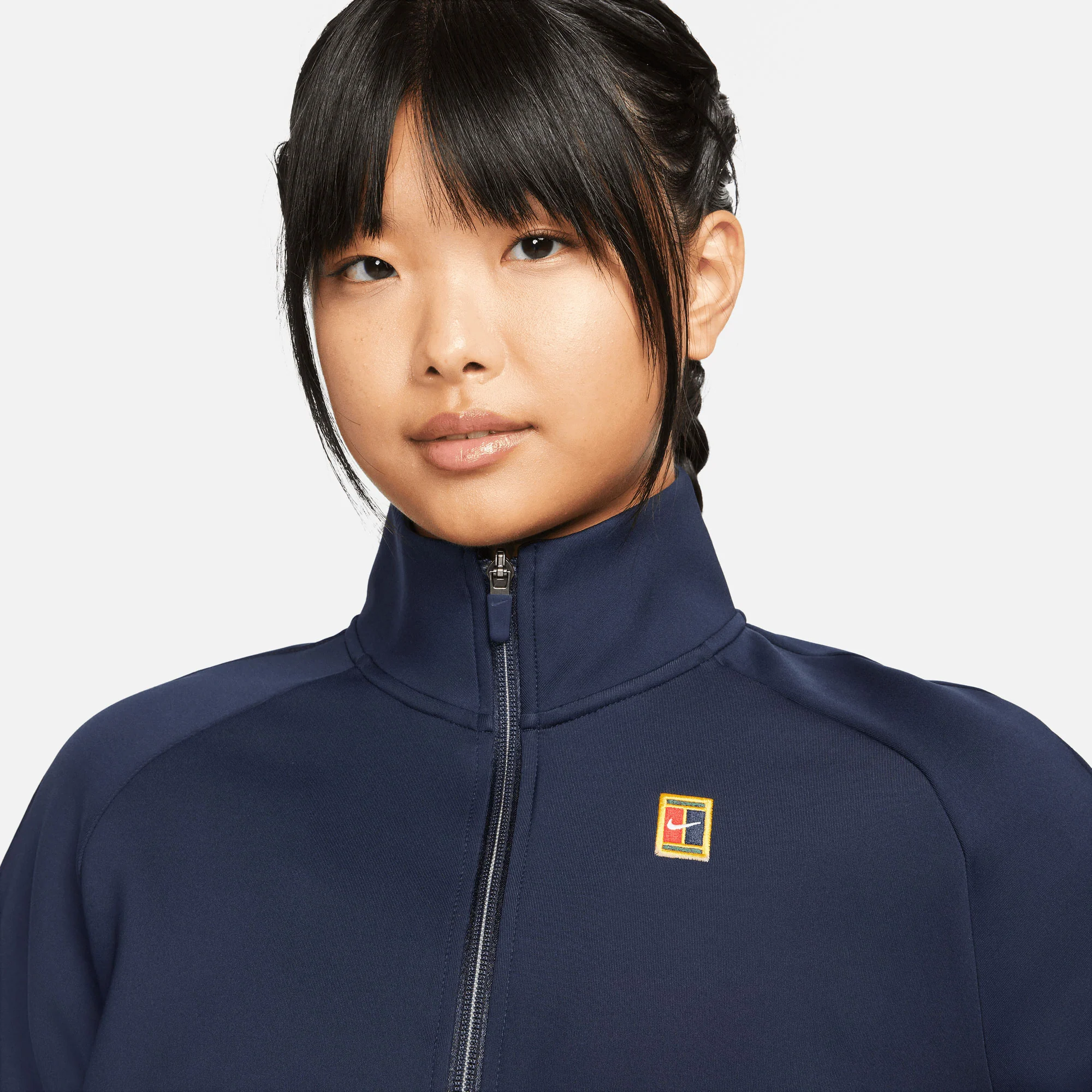 NikeCourt Dri-FIT Heritage Women's Full-Zip Tennis Jacket - Image 3