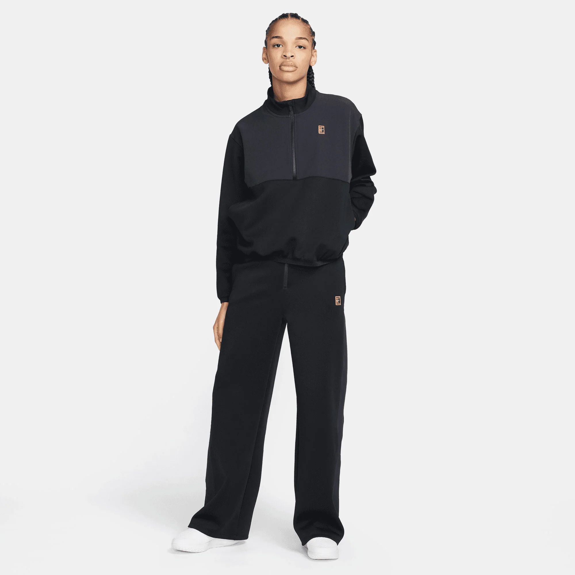 NikeCourt Dri-FIT Heritage Women's Half-Zip Tennis Jacket - Image 5