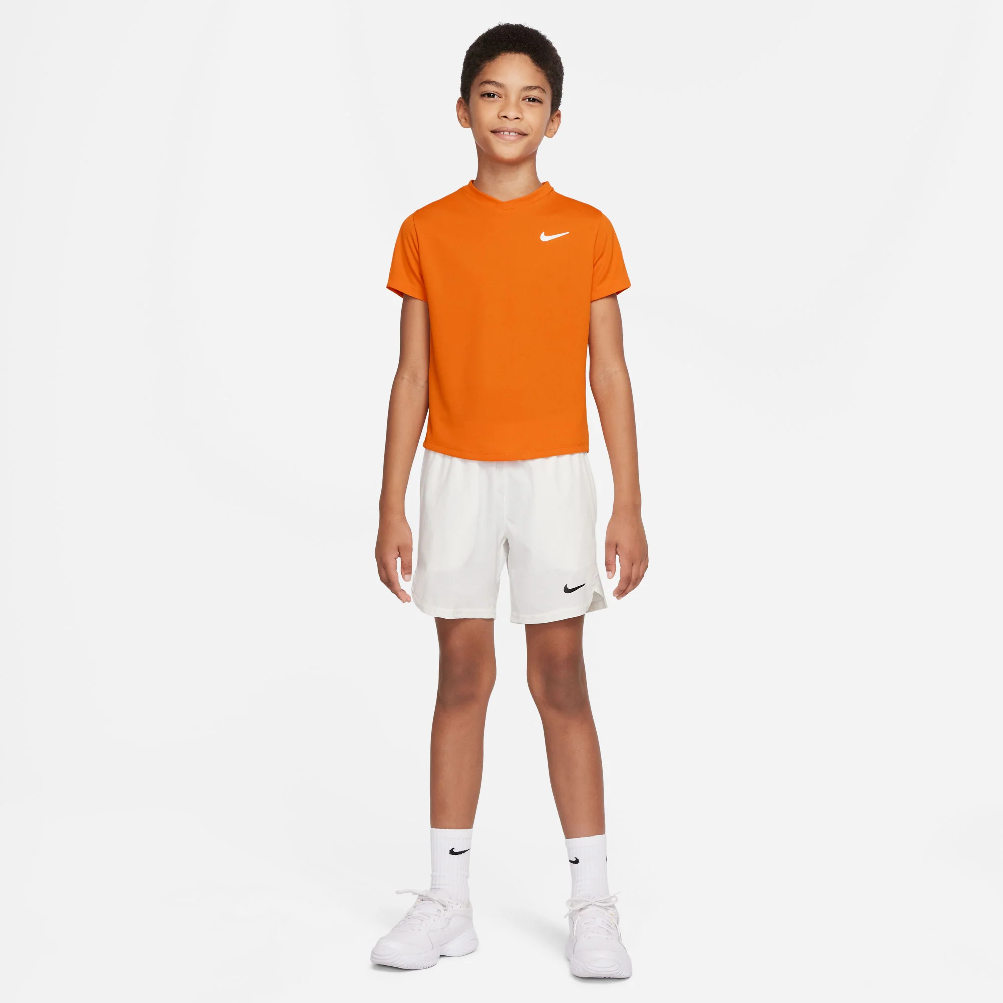 NikeCourt Dri-Fit Victory Boys' Tennis Shirt - Image 3