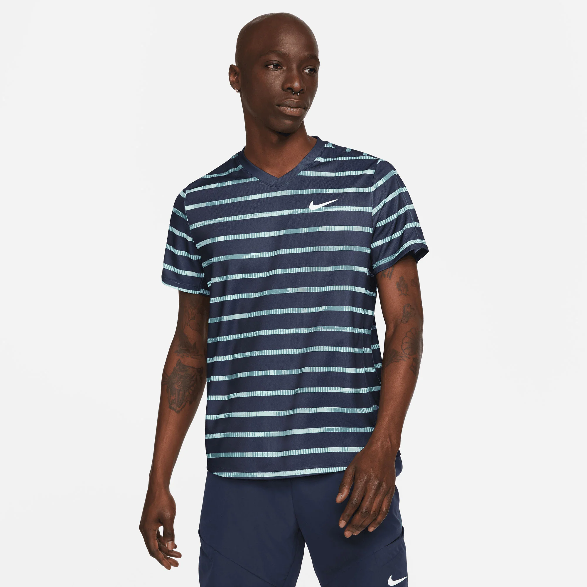 NikeCourt Dri-FIT Victory Men's Printed Tennis Shirt