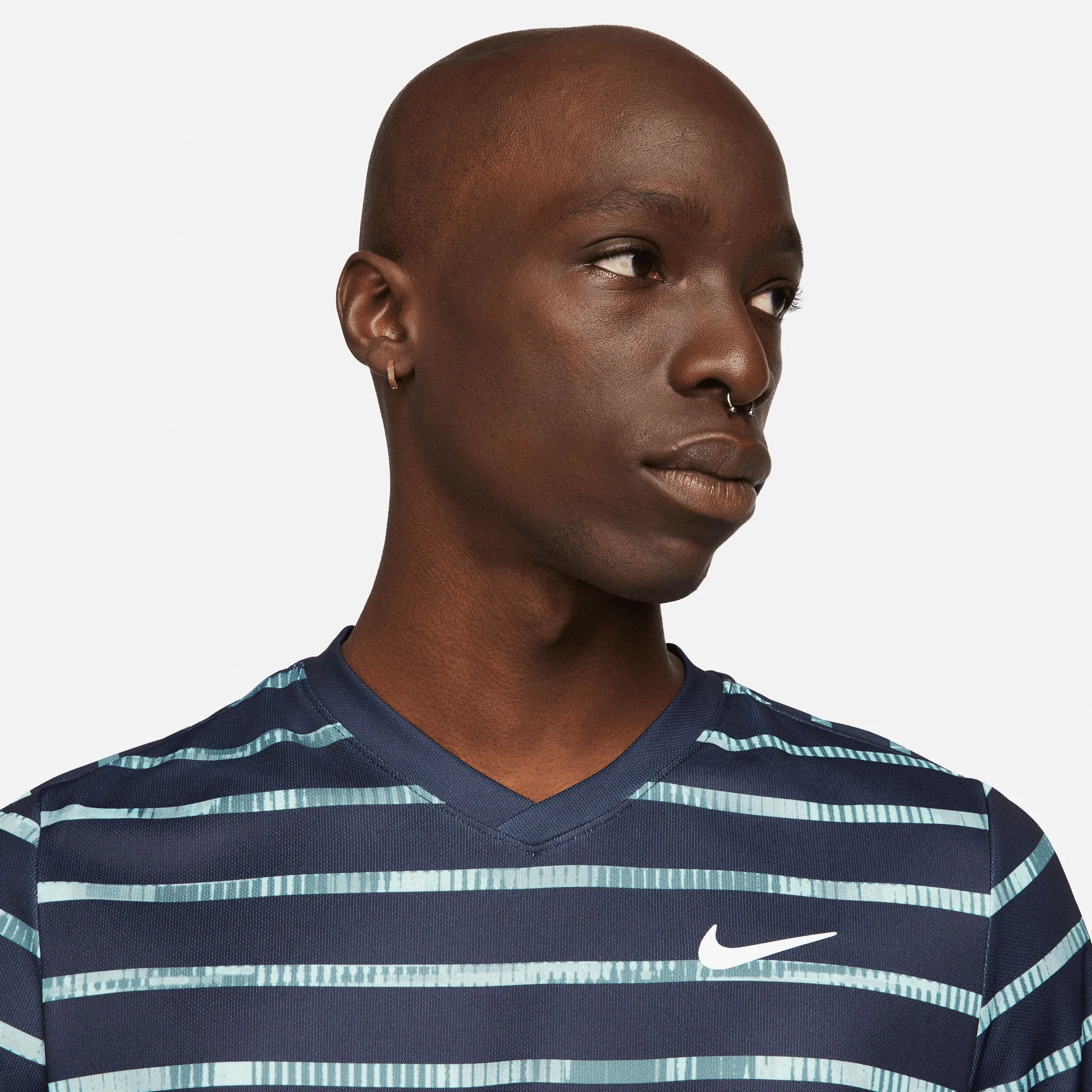NikeCourt Dri-FIT Victory Men's Printed Tennis Shirt - Image 3