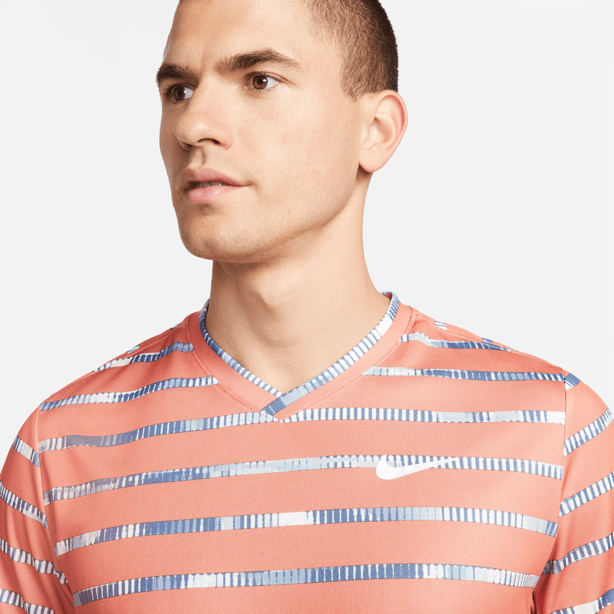 NikeCourt Dri-FIT Victory Men's Printed Tennis Shirt - Image 3