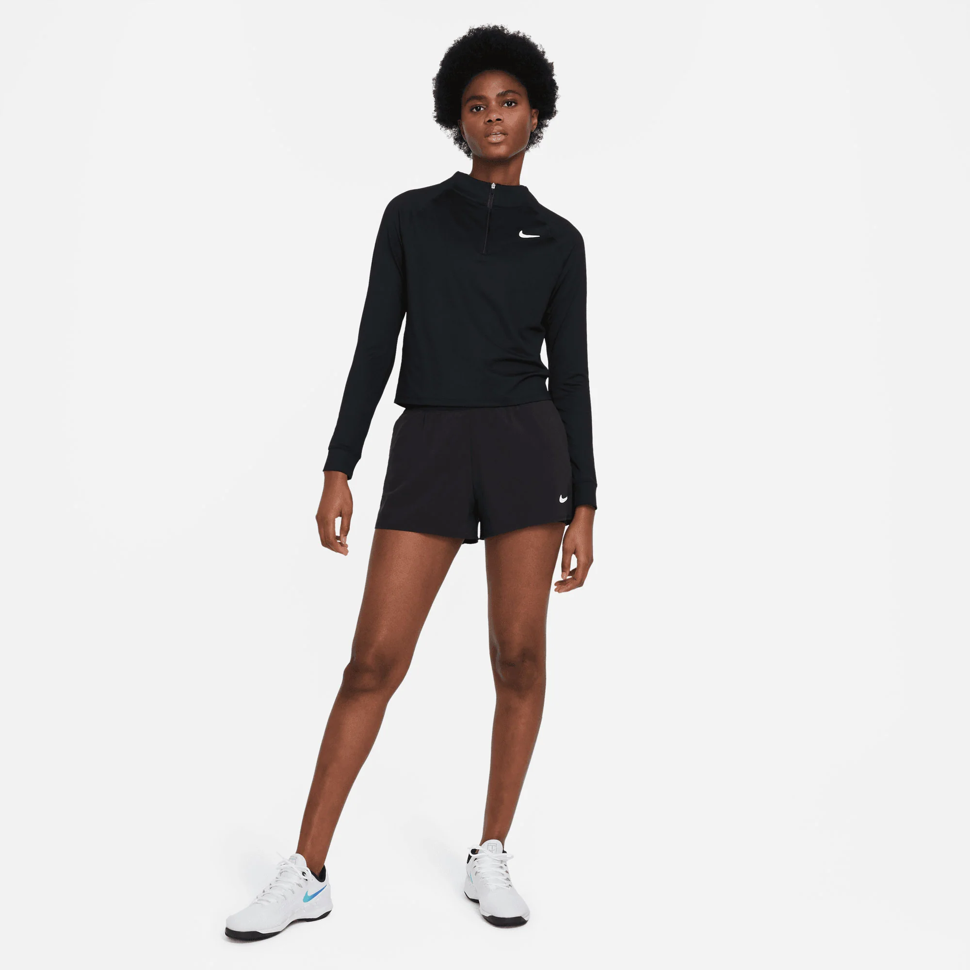 NikeCourt Dri-FIT Victory Women's Long-Sleeve Half-Zip Tennis Top - Image 4