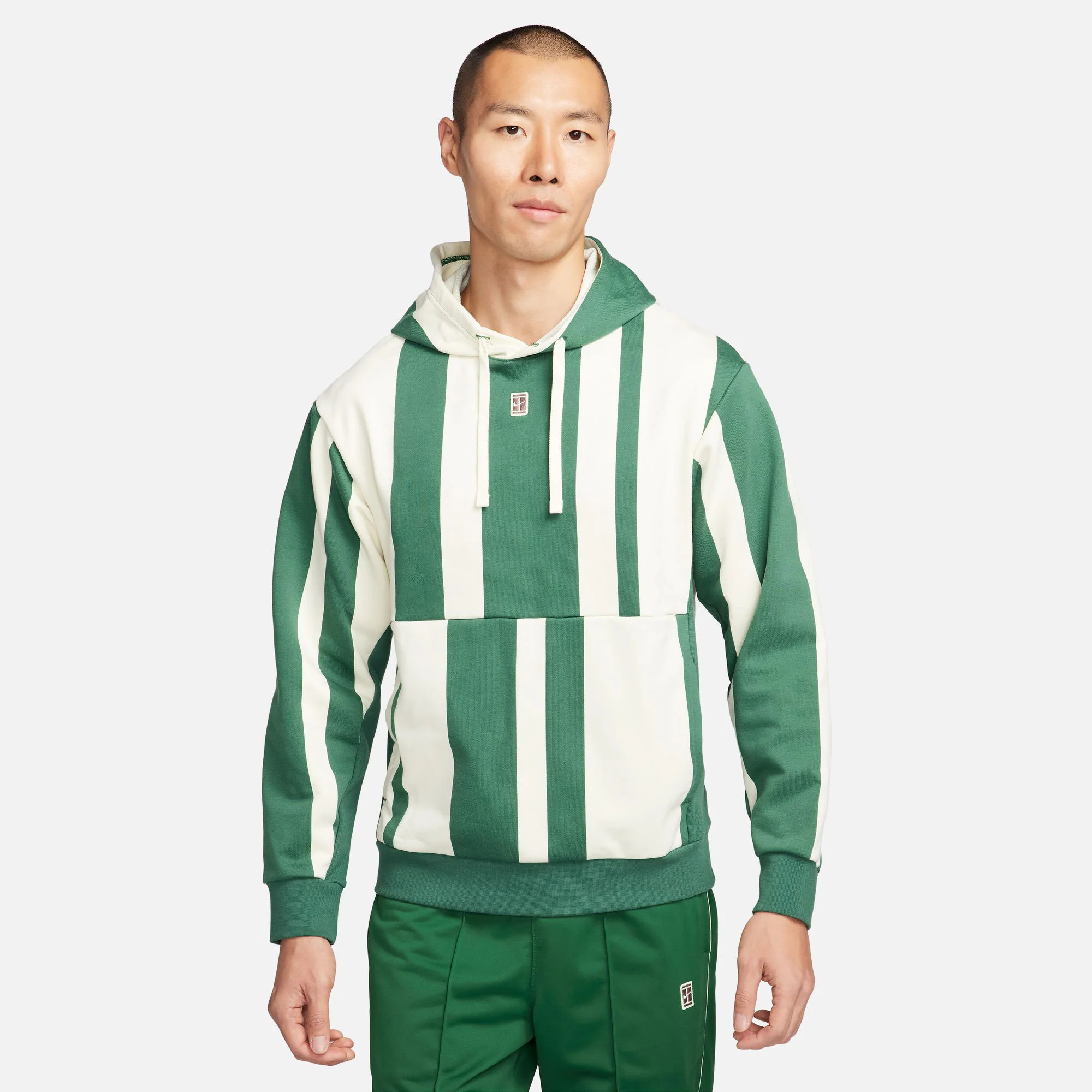 NikeCourt Heritage Men's Dri-FIT Fleece Printed Tennis Hoodie