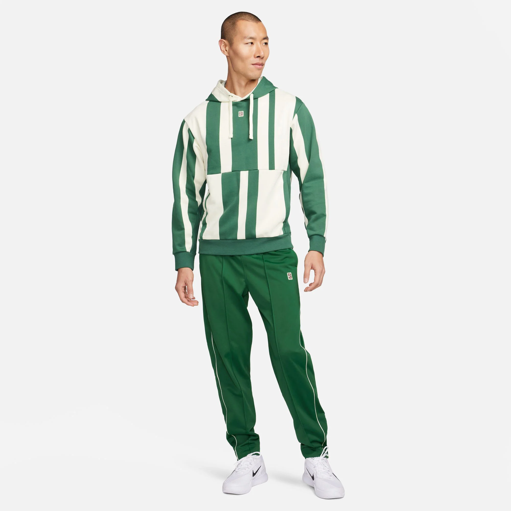 NikeCourt Heritage Men's Dri-FIT Fleece Printed Tennis Hoodie - Image 7