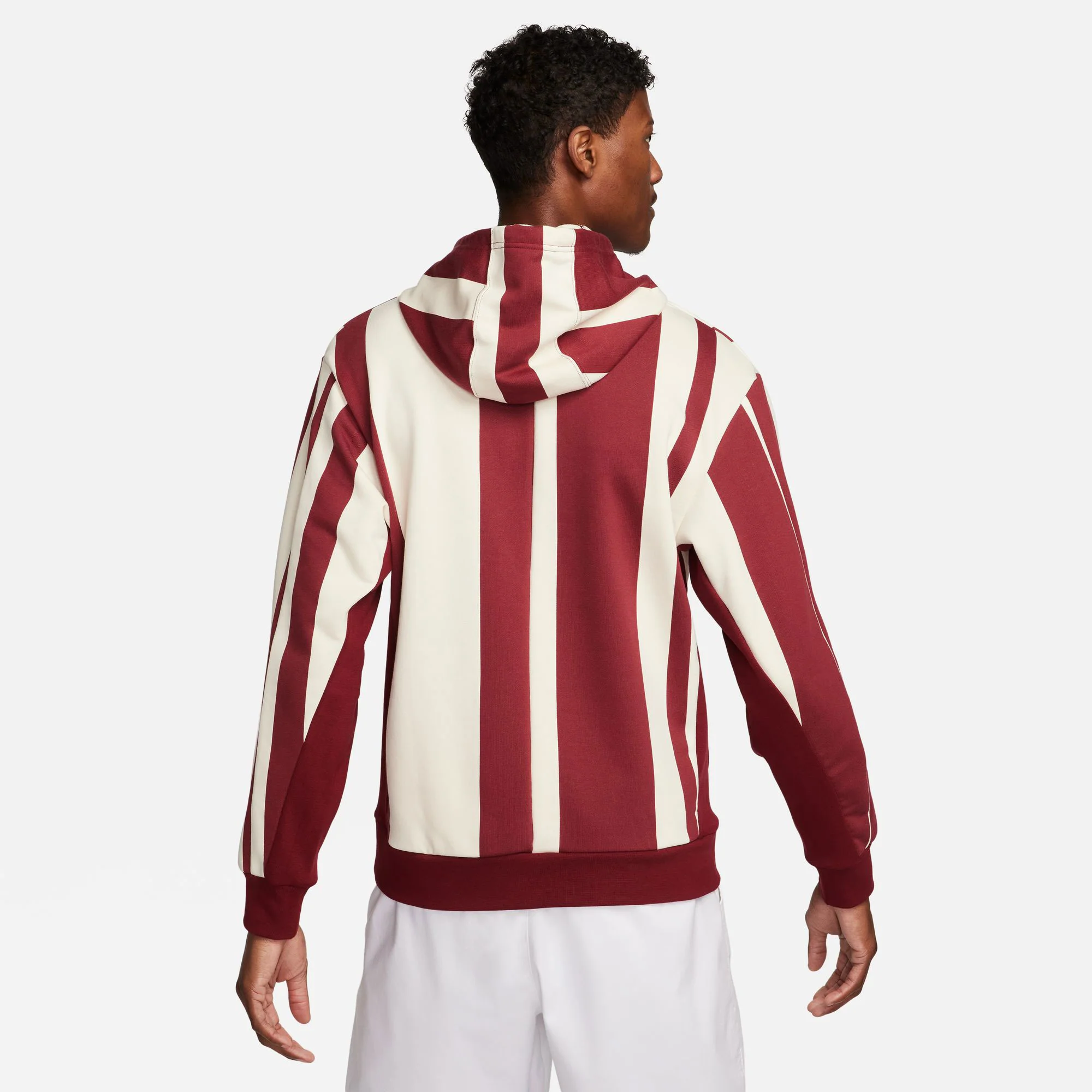 NikeCourt Heritage Men's Dri-FIT Fleece Printed Tennis Hoodie - Image 2