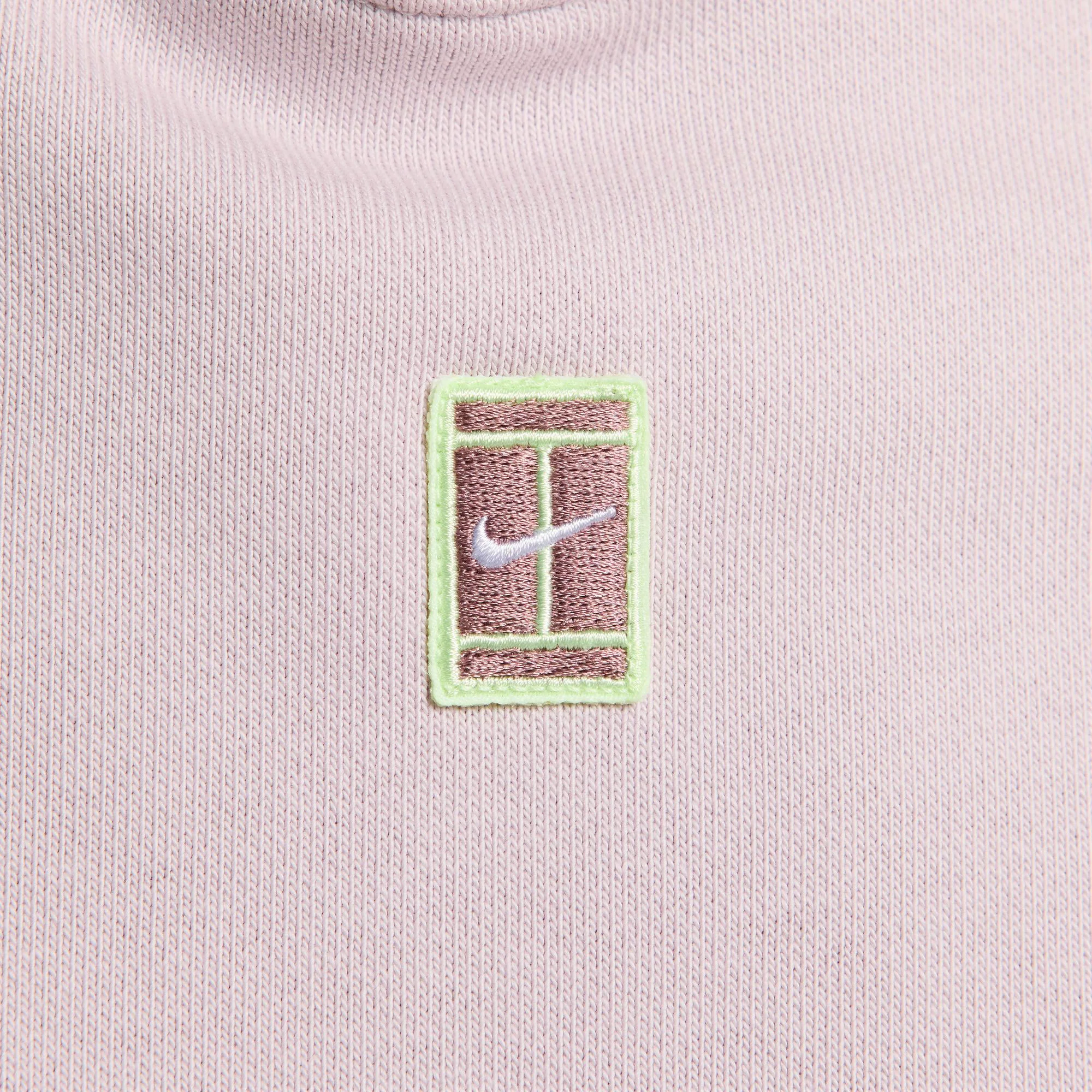 NikeCourt Heritage Men's Dri-FIT Fleece Tennis Hoodie - Image 4
