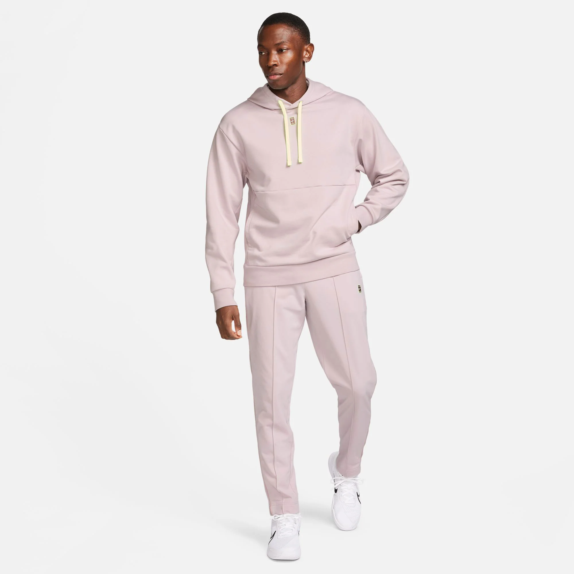 NikeCourt Heritage Men's Dri-FIT Fleece Tennis Hoodie - Image 7