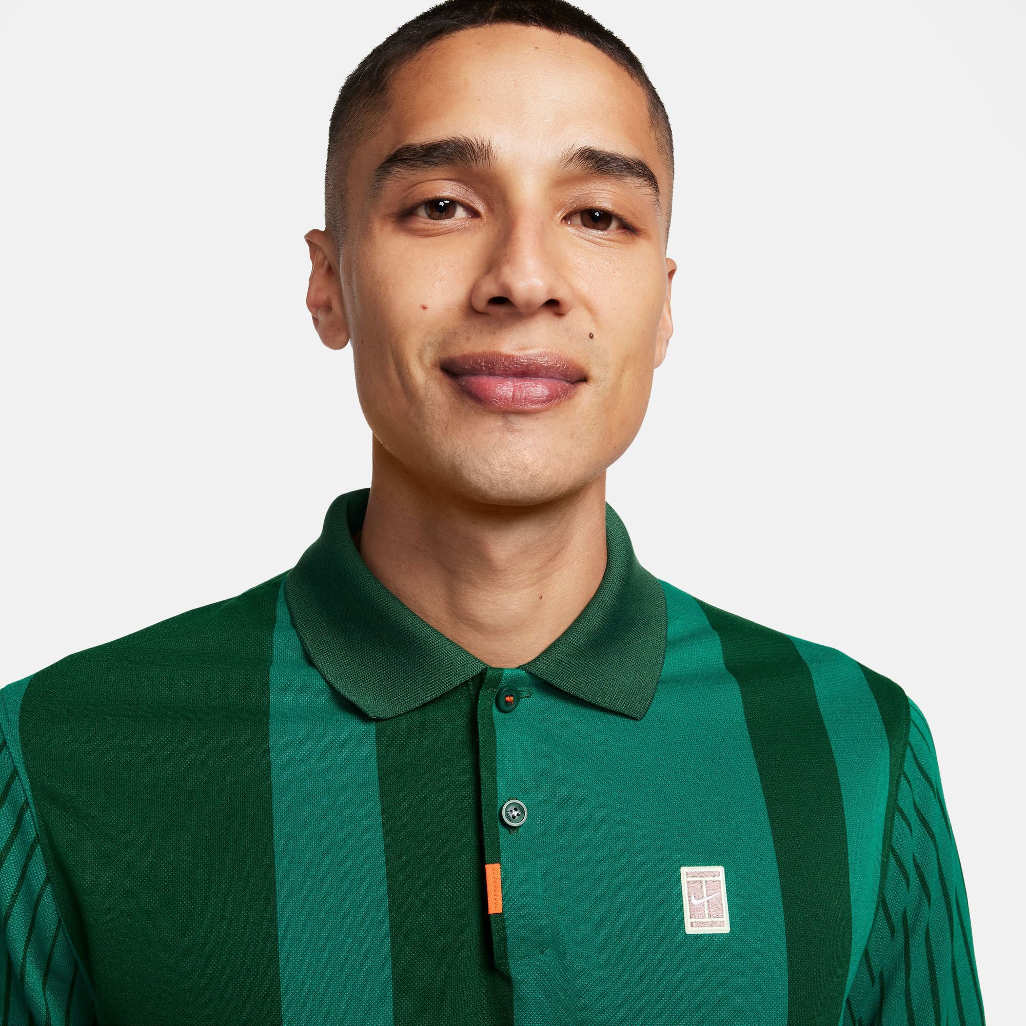 NikeCourt Heritage Men's Dri-FIT Printed Tennis Polo - Image 3