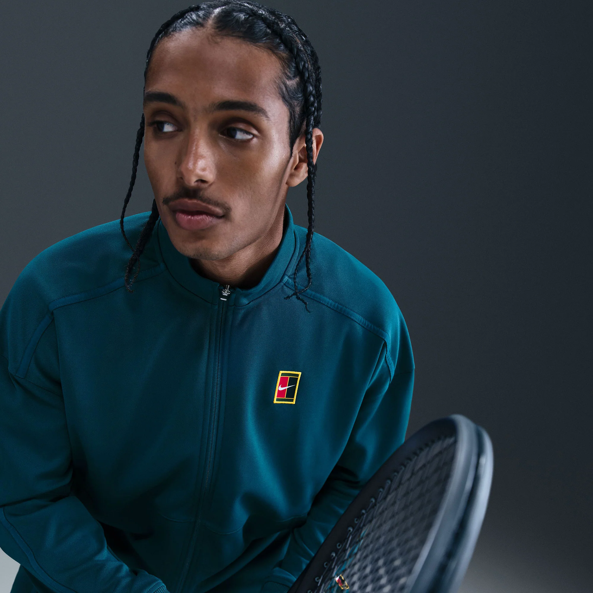 NikeCourt Heritage Men's Dri-FIT Tennis Jacket - Image 3