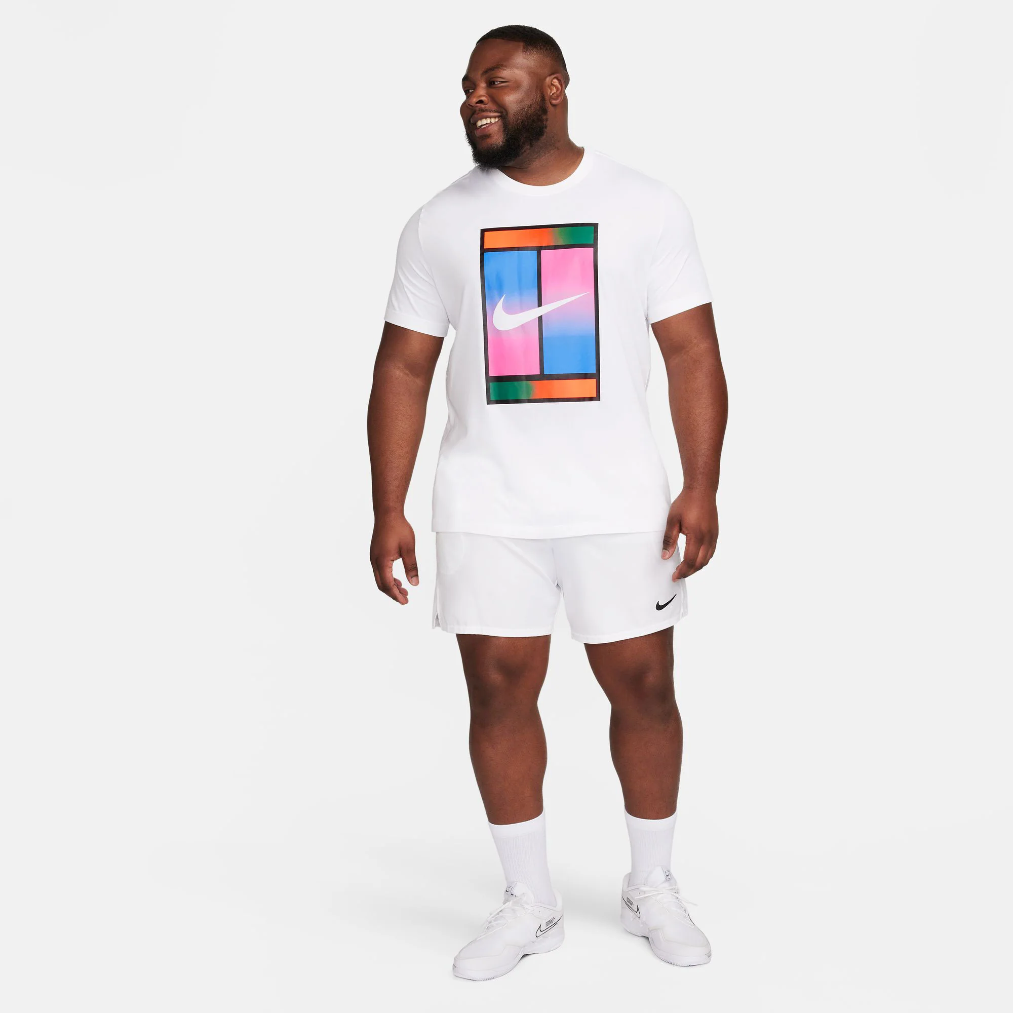 NikeCourt Heritage Men's Dri-FIT Tennis T-Shirt - Image 4