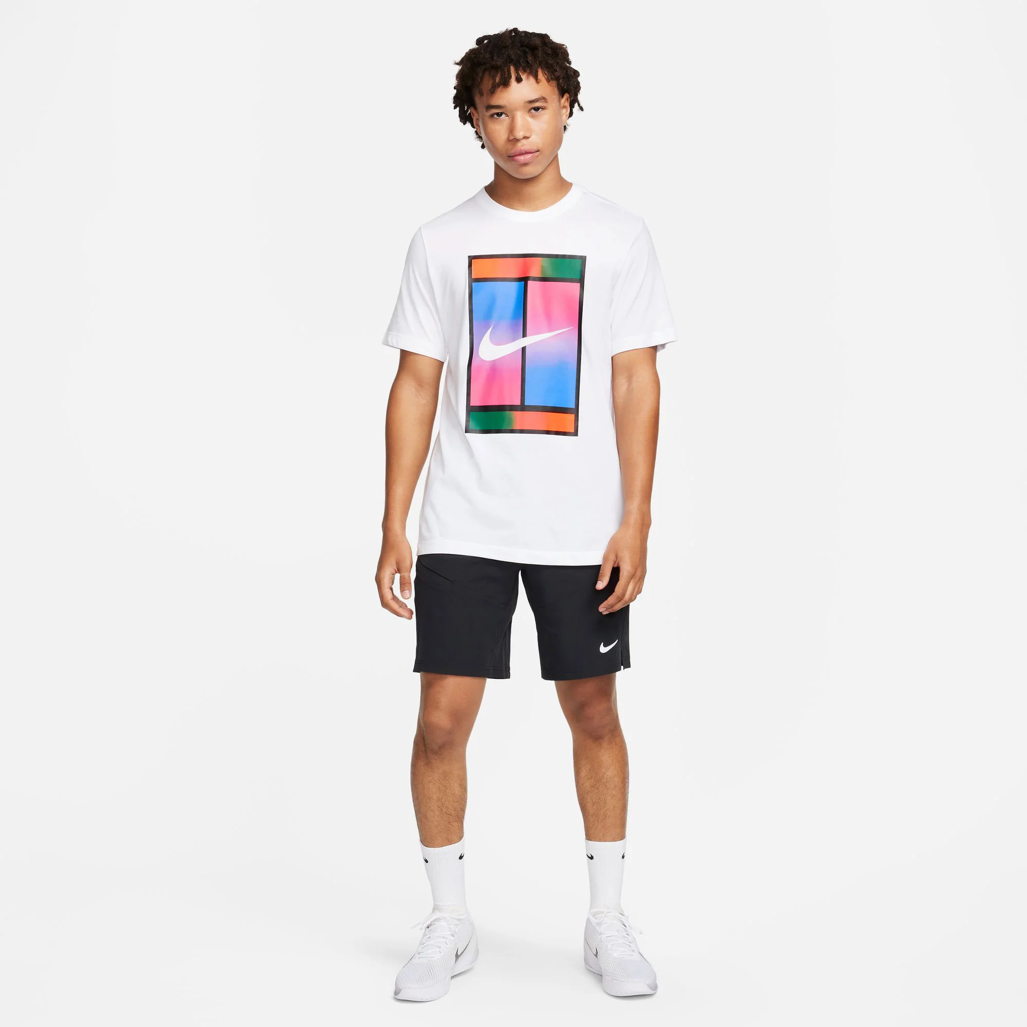 NikeCourt Heritage Men's Dri-FIT Tennis T-Shirt - Image 5