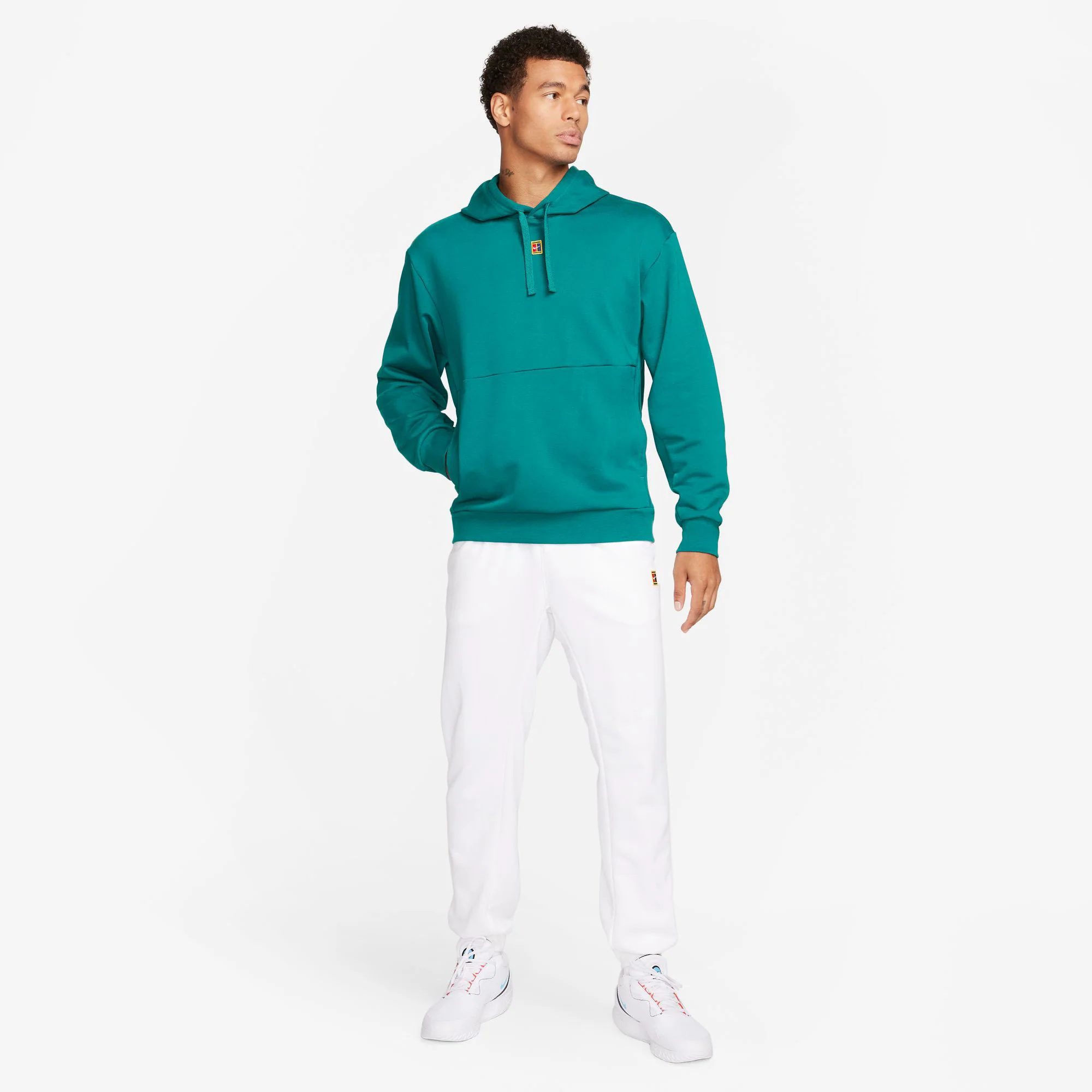 NikeCourt Heritage Men's Fleece Tennis Hoodie - Image 6