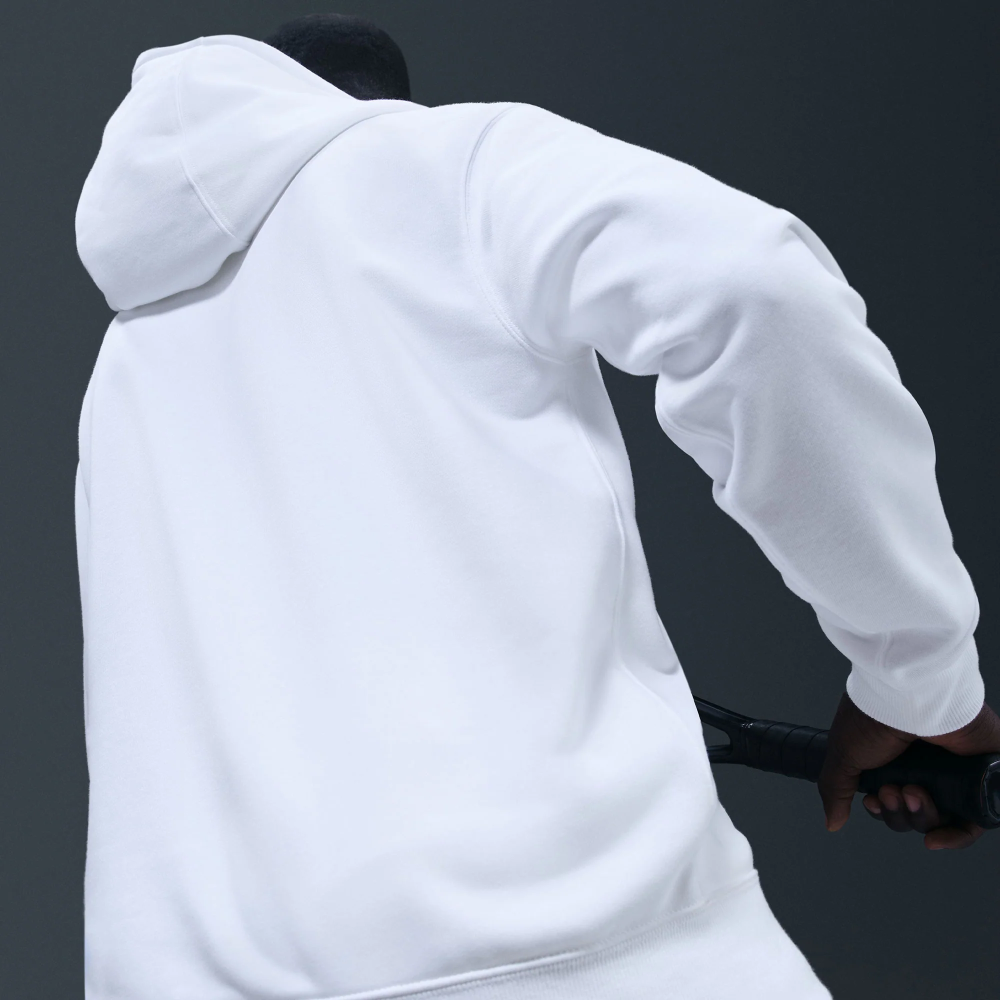 NikeCourt Heritage Men's Fleece Tennis Hoodie - Image 2