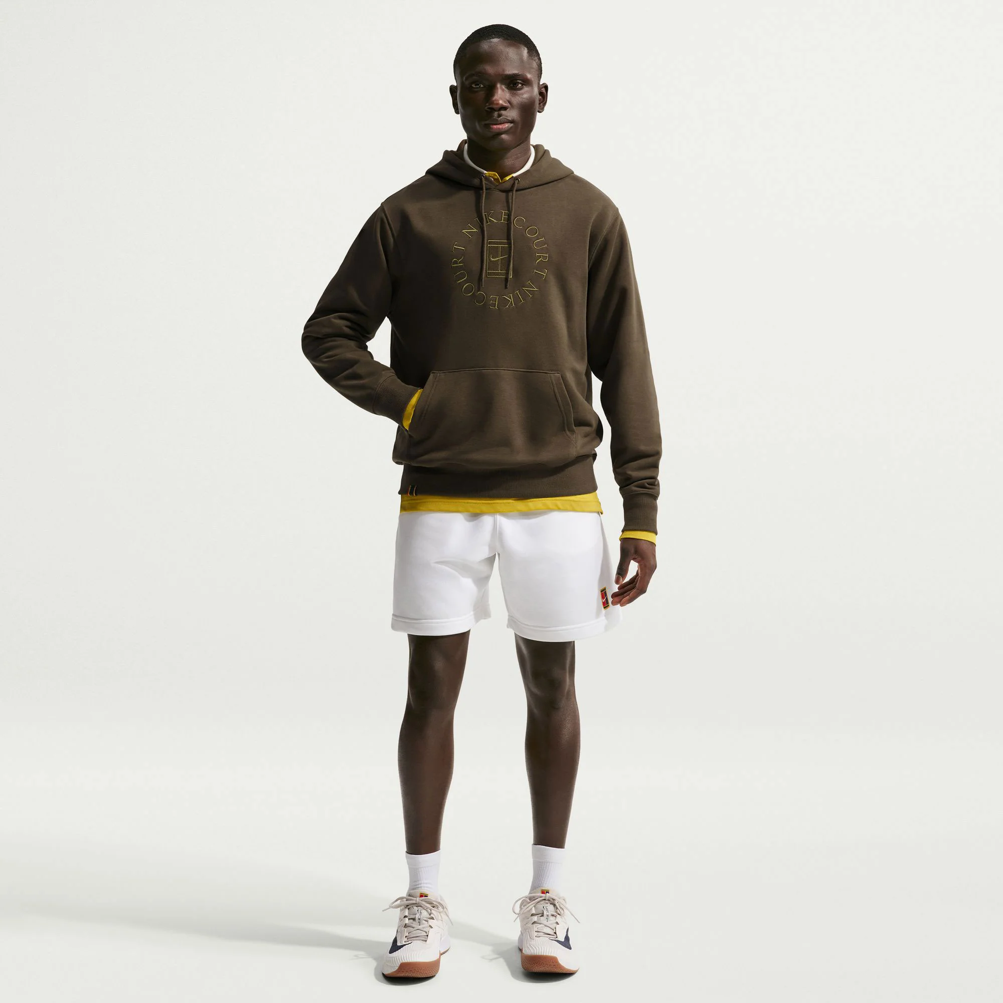 NikeCourt Heritage Men's Fleece Tennis Hoodie - Image 4