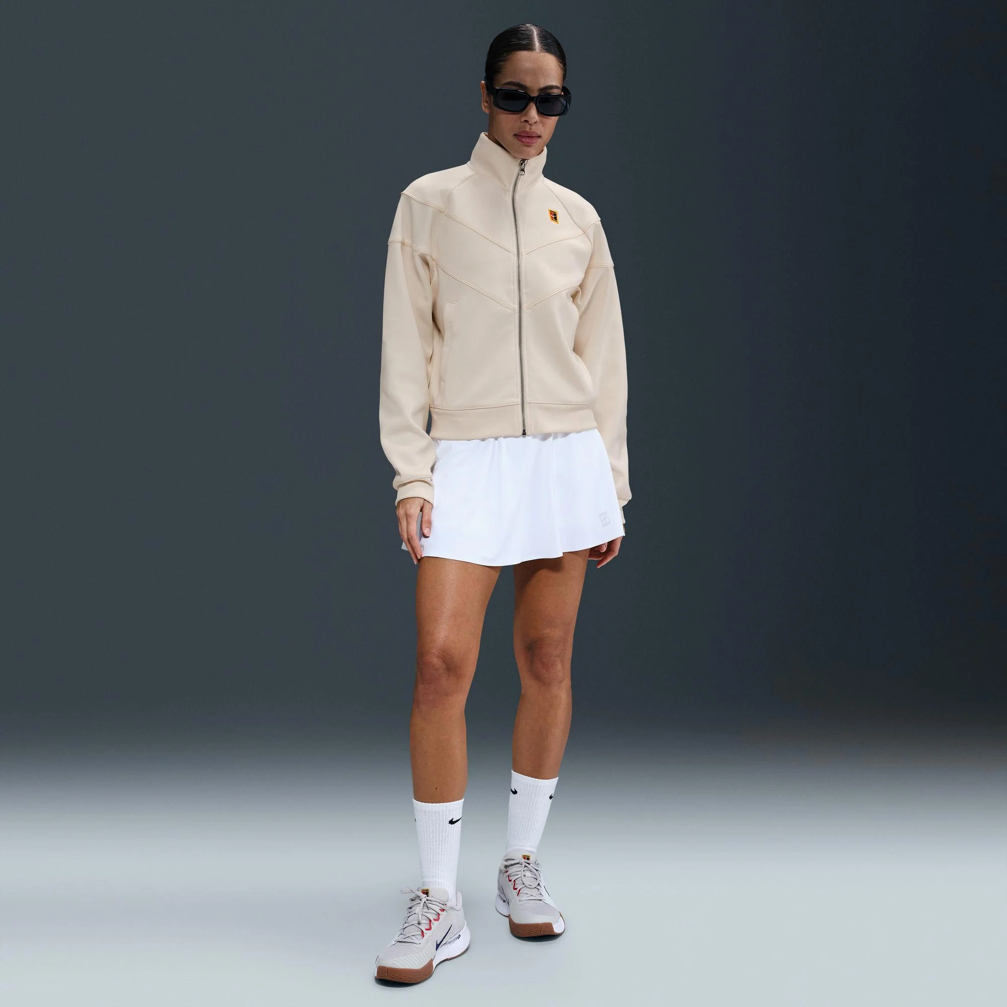 NikeCourt Heritage Women's Poly Knit Tennis Jacket - Image 4