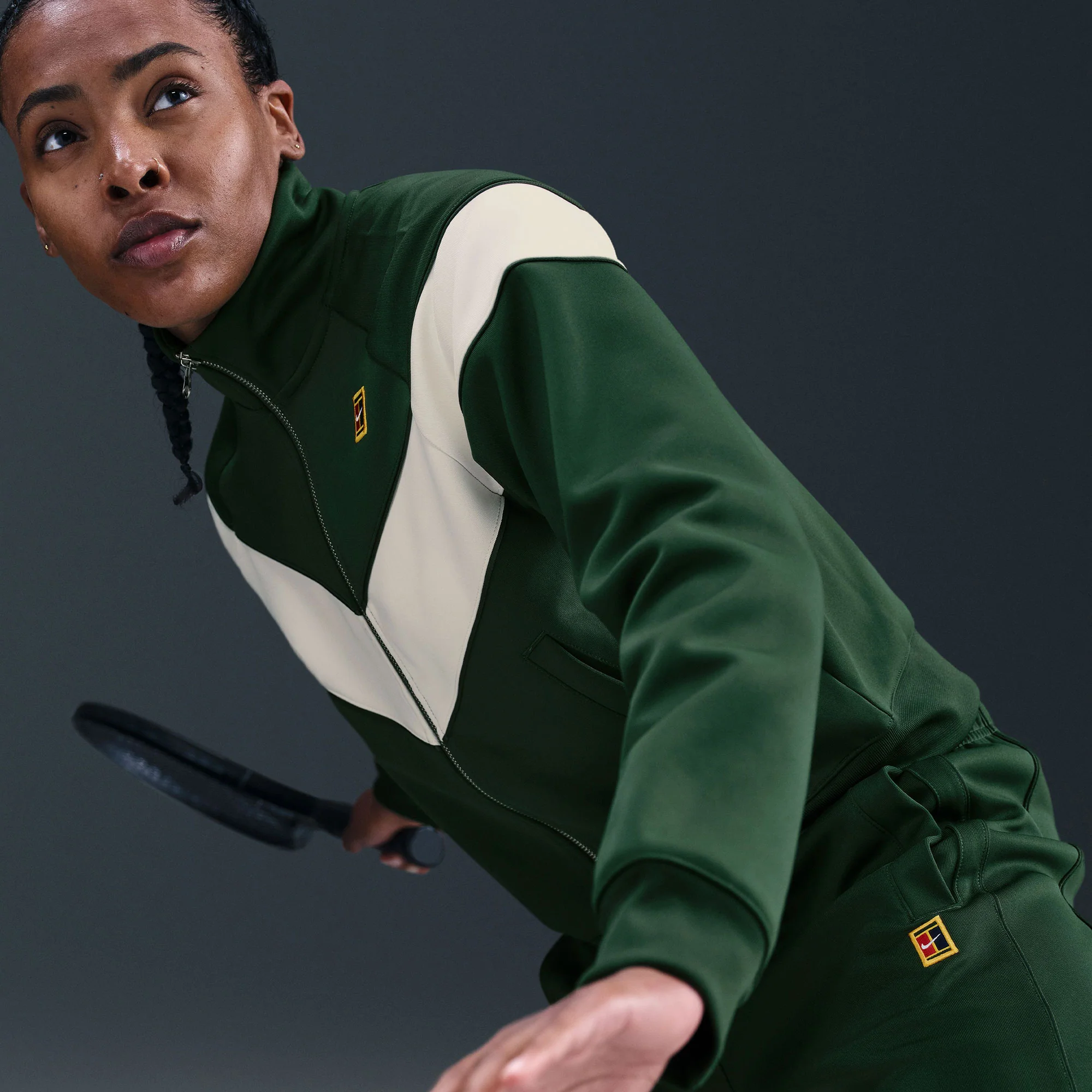 NikeCourt Heritage Women's Poly Knit Tennis Jacket - Image 3