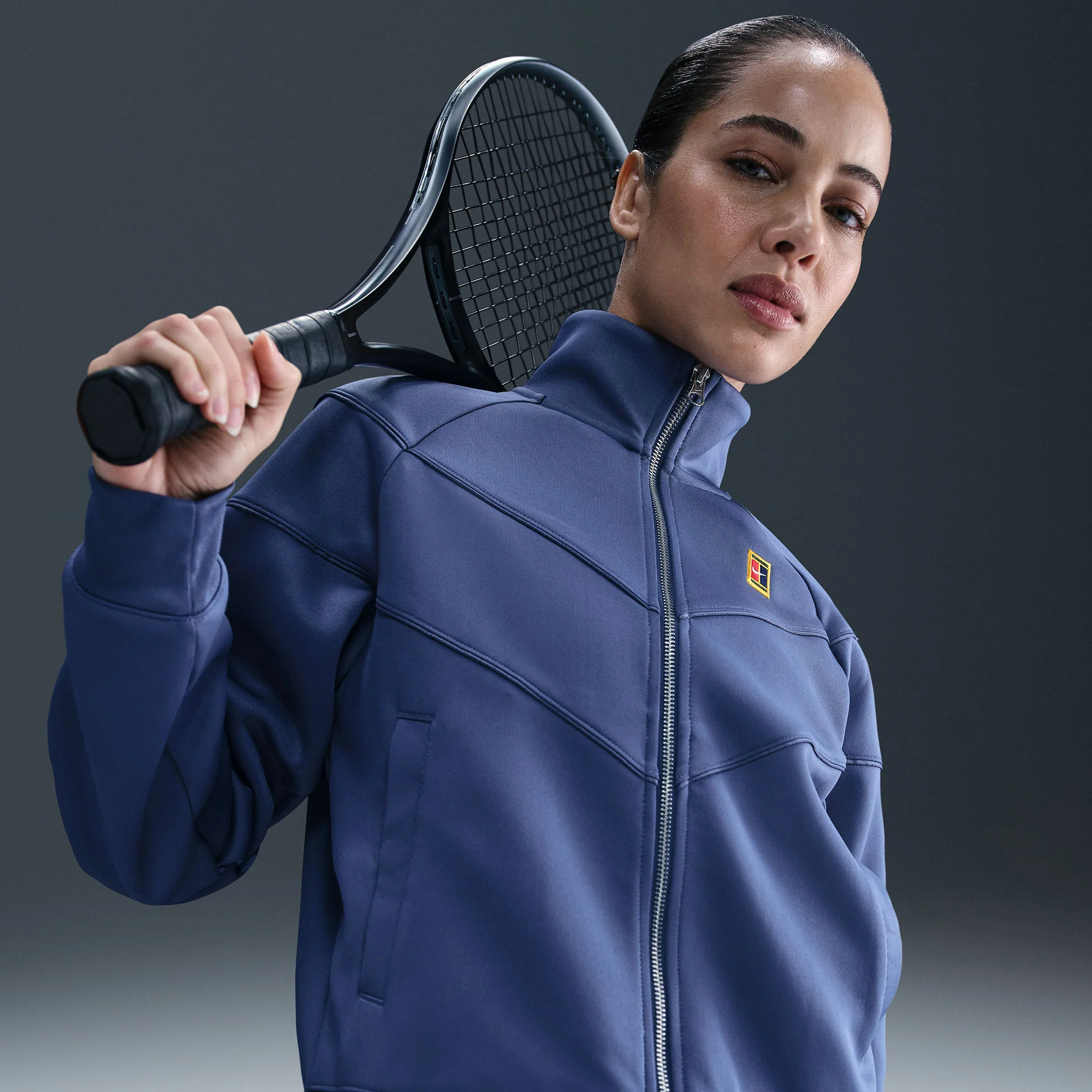 NikeCourt Heritage Women's Poly Knit Tennis Jacket