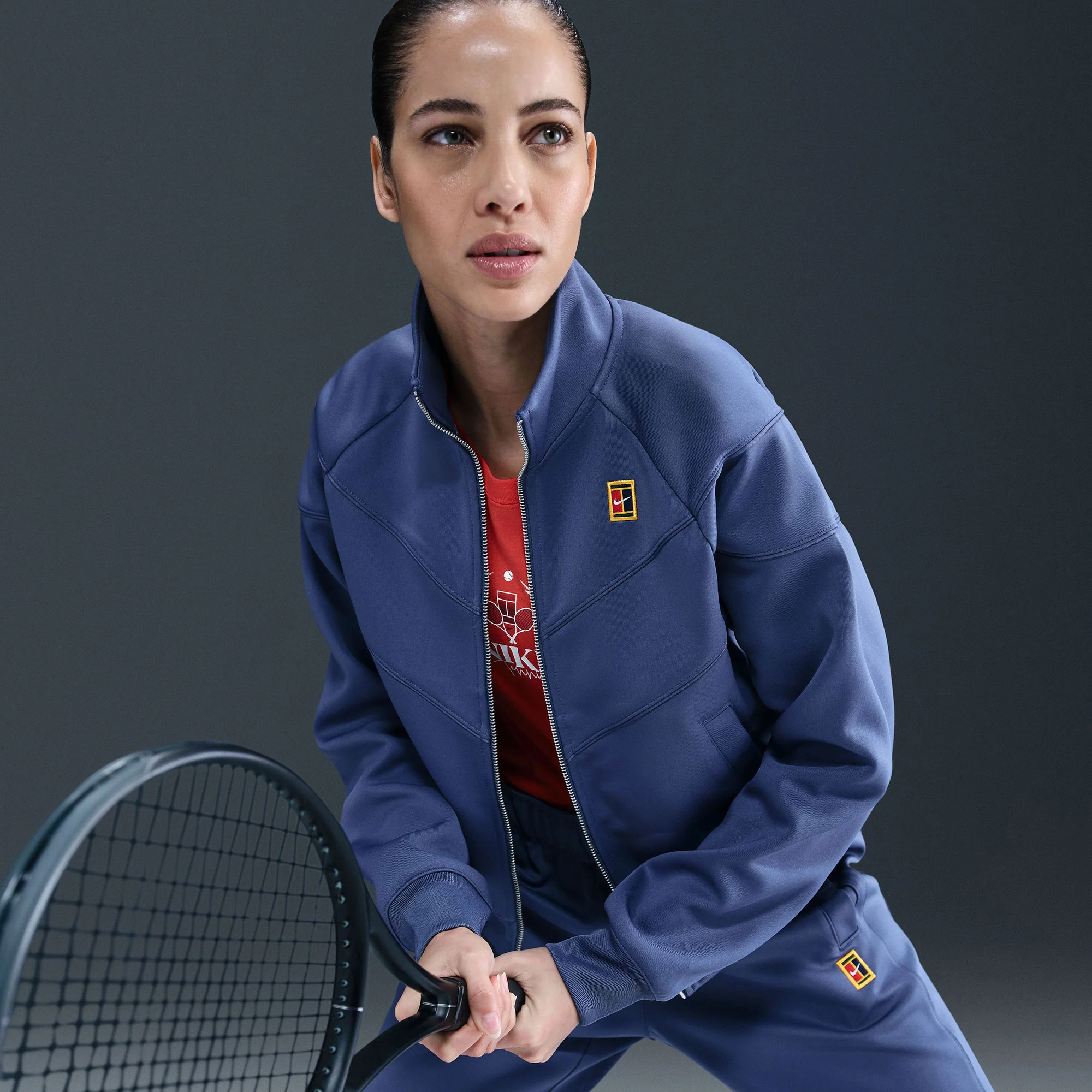NikeCourt Heritage Women's Poly Knit Tennis Jacket - Image 3