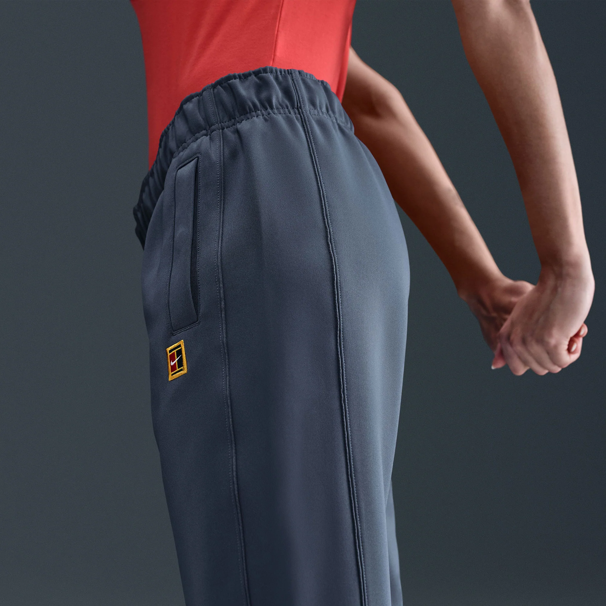 NikeCourt Heritage Women's Poly Knit Tennis Pants - Image 4
