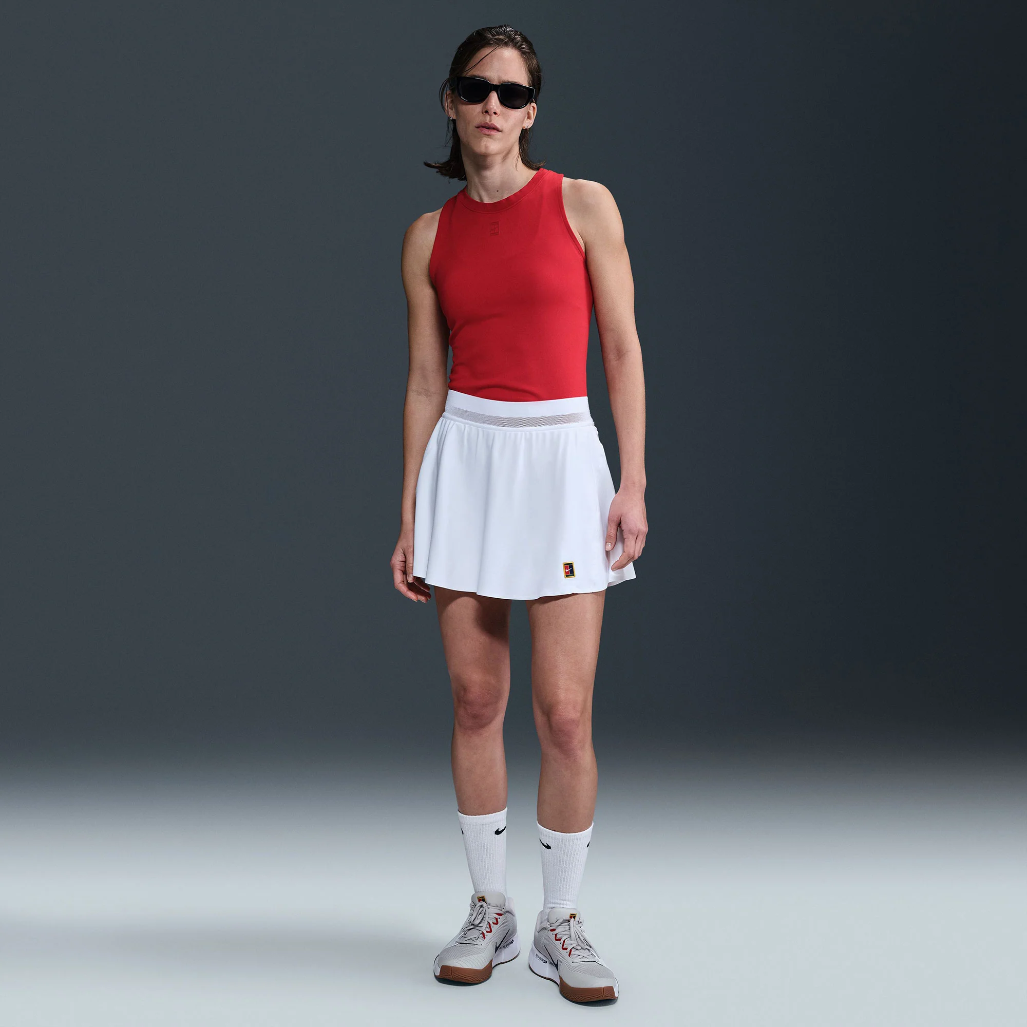 NikeCourt Slam London Women's Dri-FIT High-Waisted Tennis Skirt